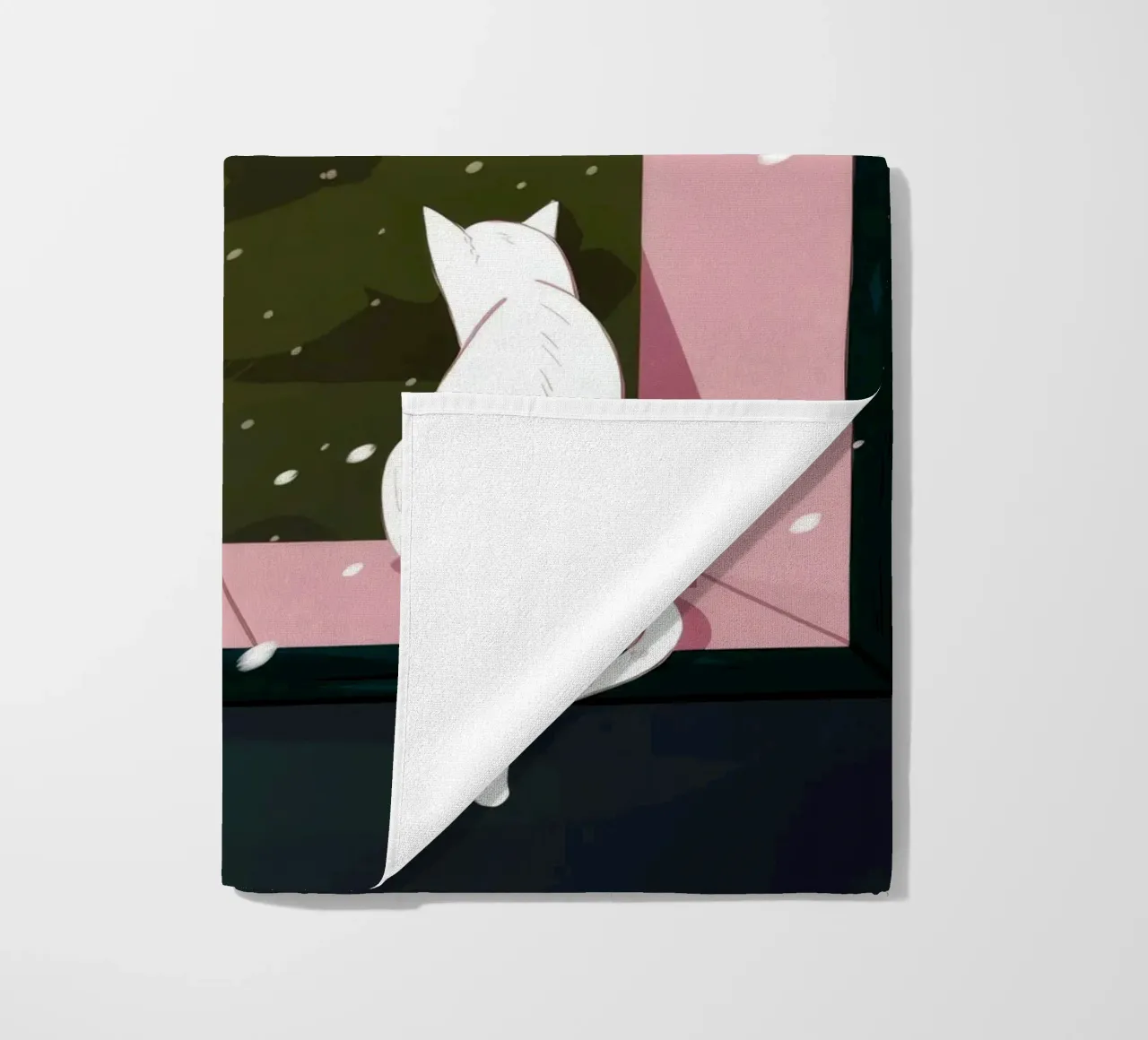 Winter Window Whimsy telo mare da Fine Sanctuary