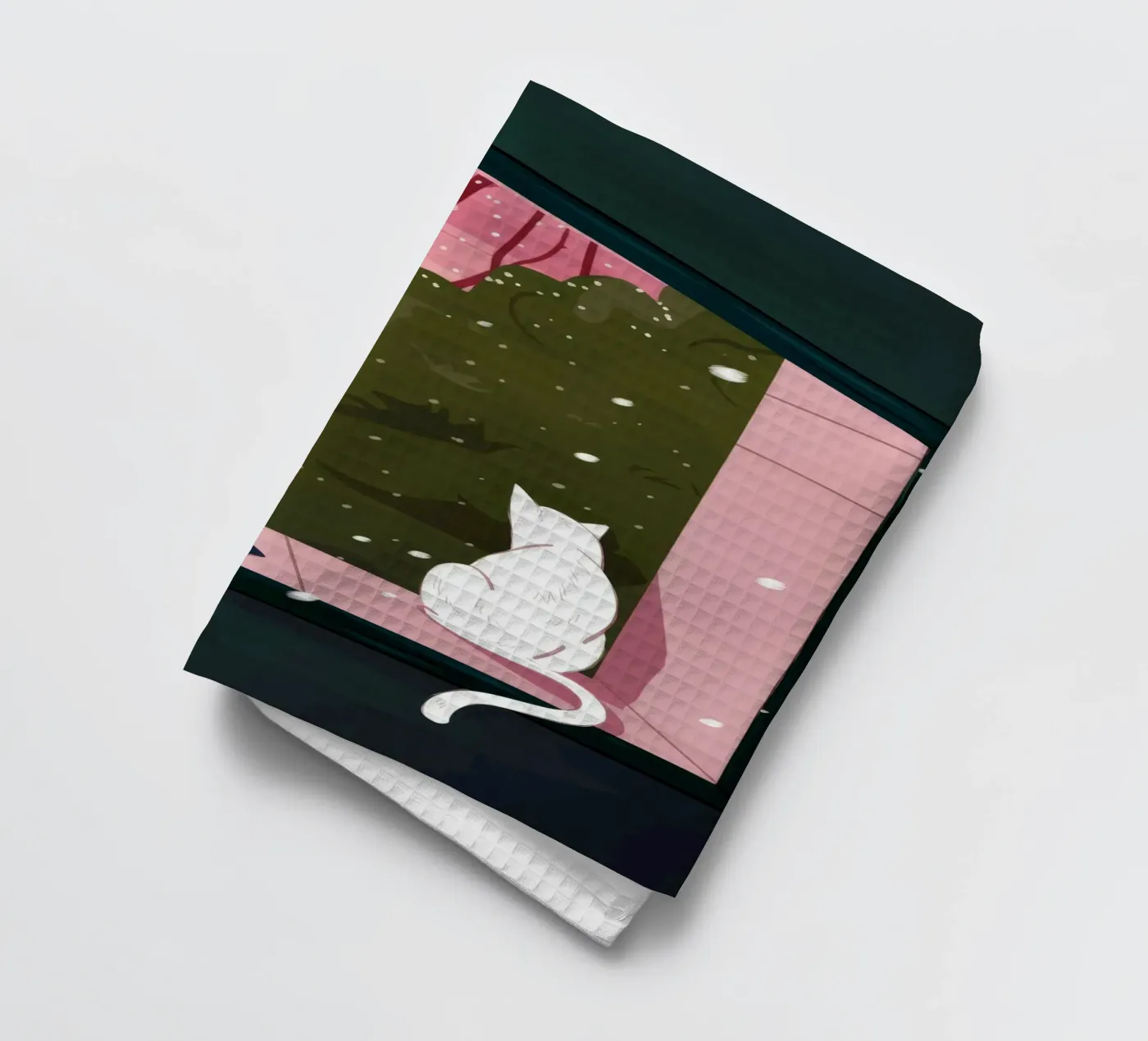 Winter Window Whimsy torchon de Fine Sanctuary