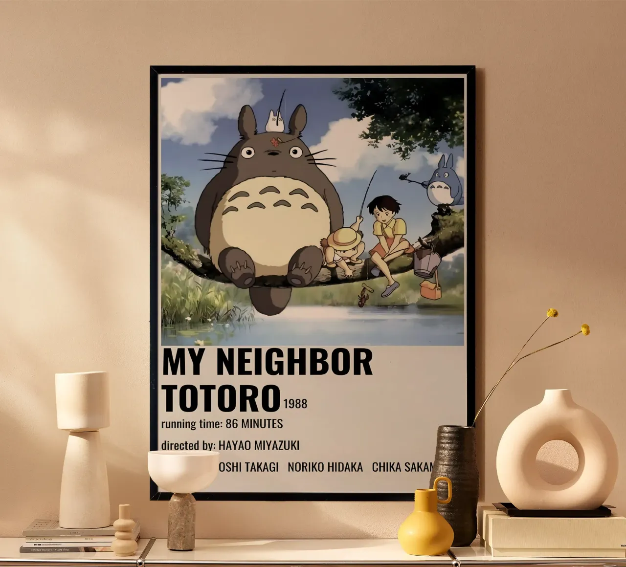 MY NEIGHBOR TOTORO 1988 carta hahnemühle da Totoya