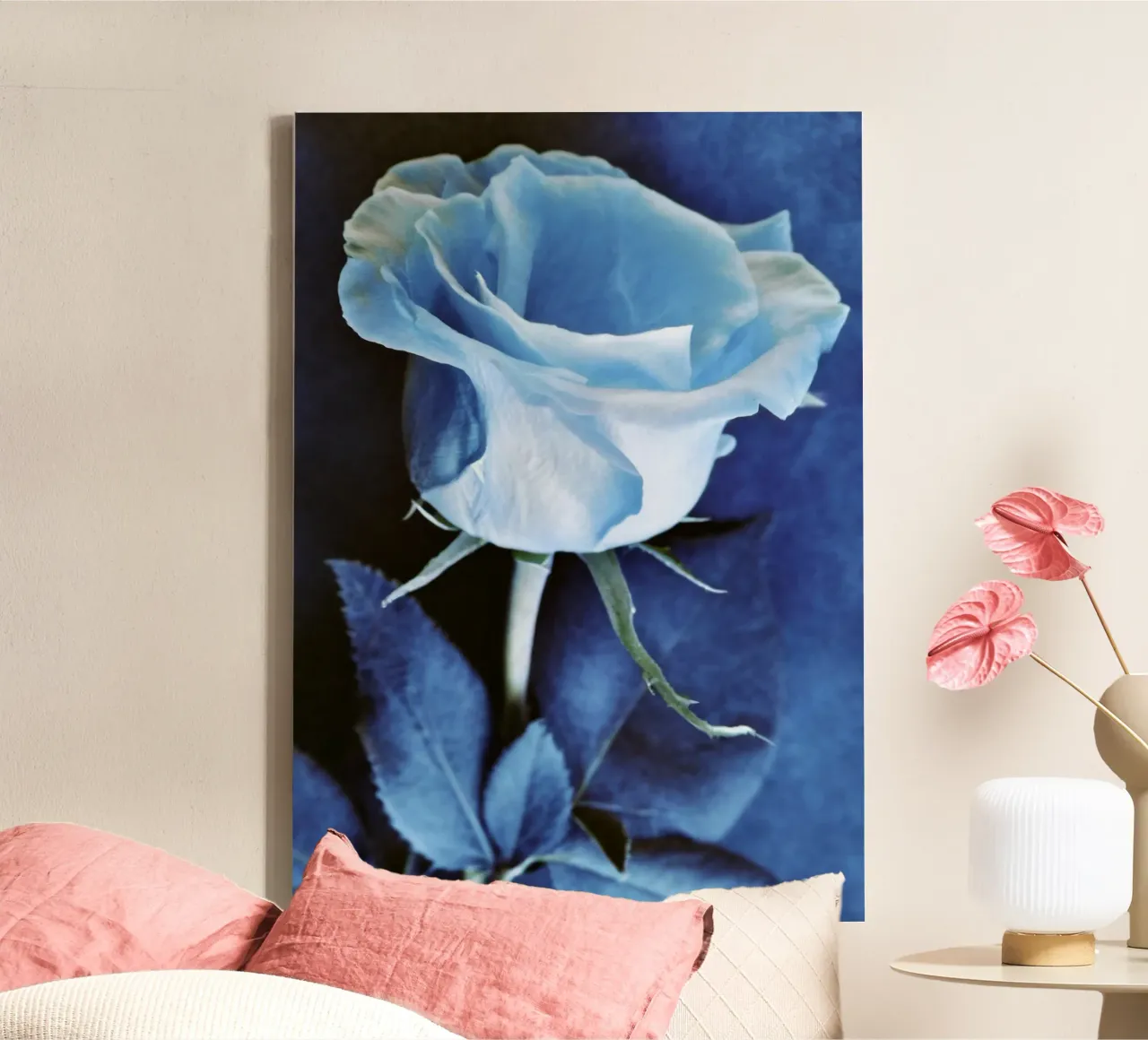 Cyanotype #1 canvas by rafael campezato