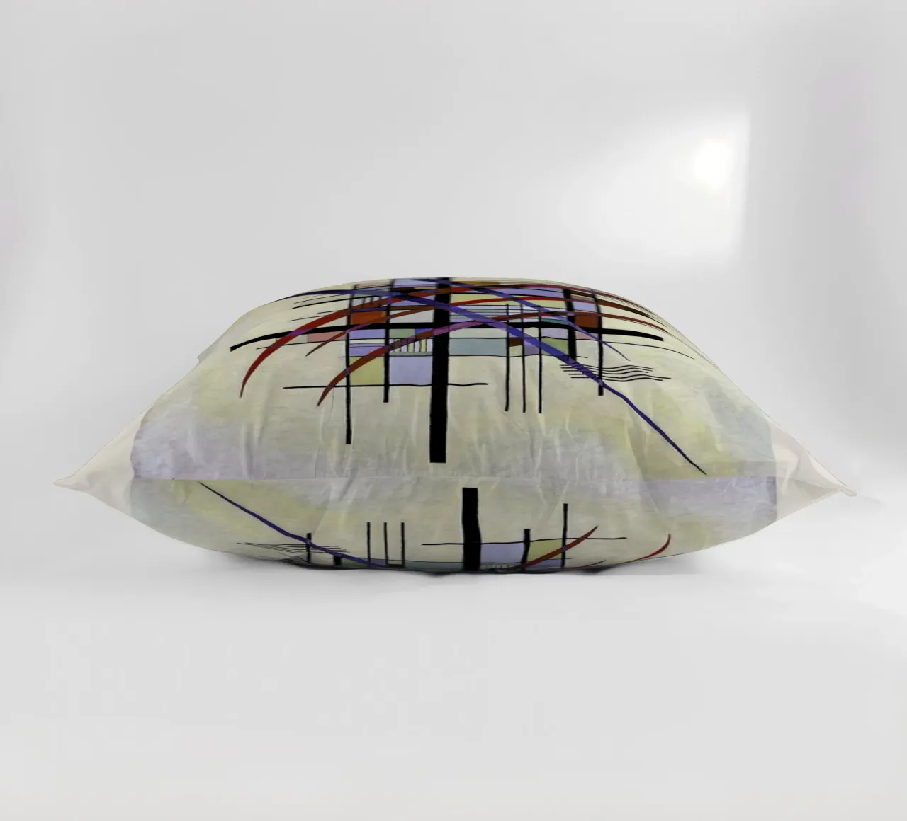 Kandinsky - Signs with Companionship cuscino da ARTOTHEK