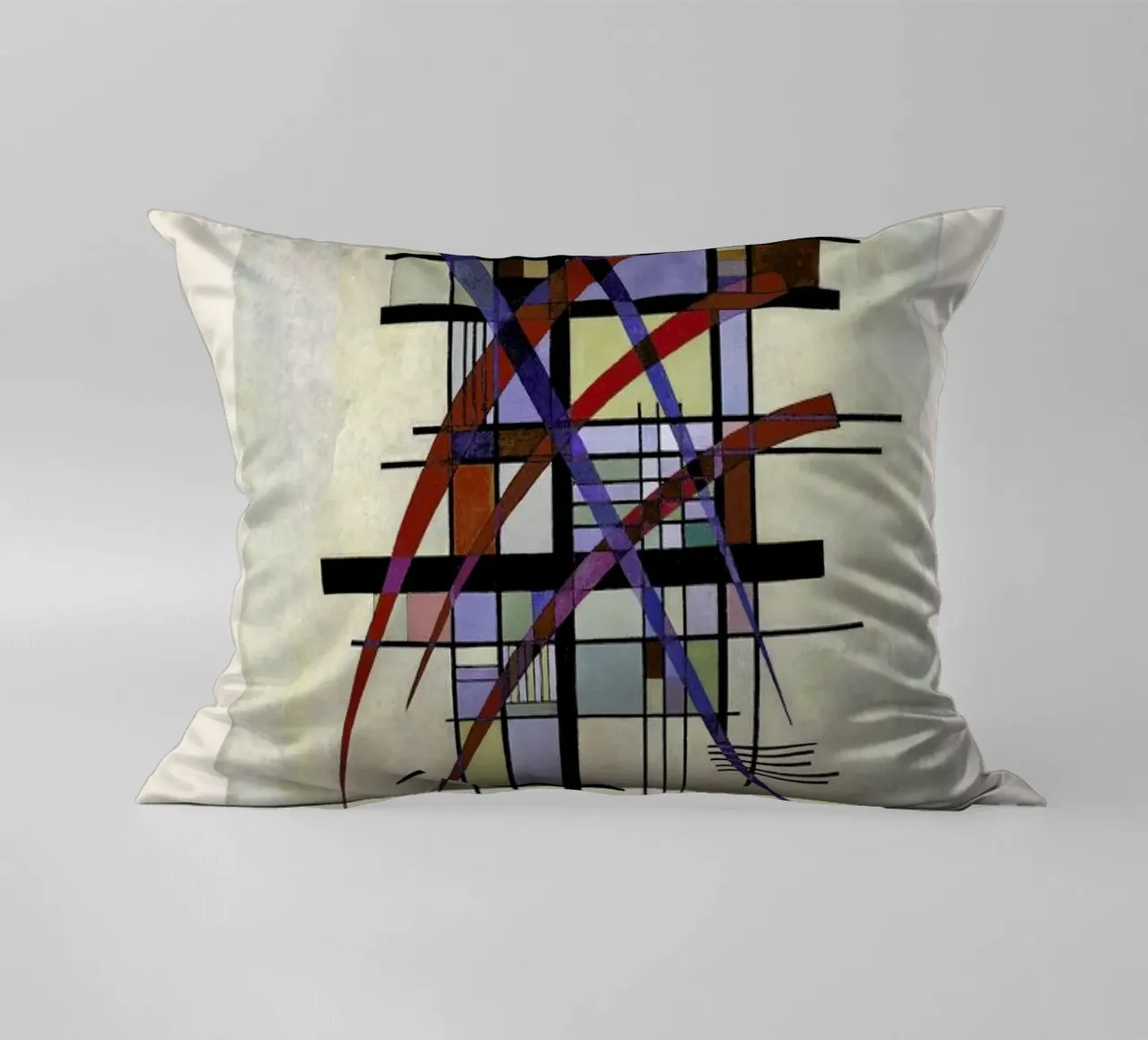 Kandinsky - Signs with Companionship cuscino da ARTOTHEK