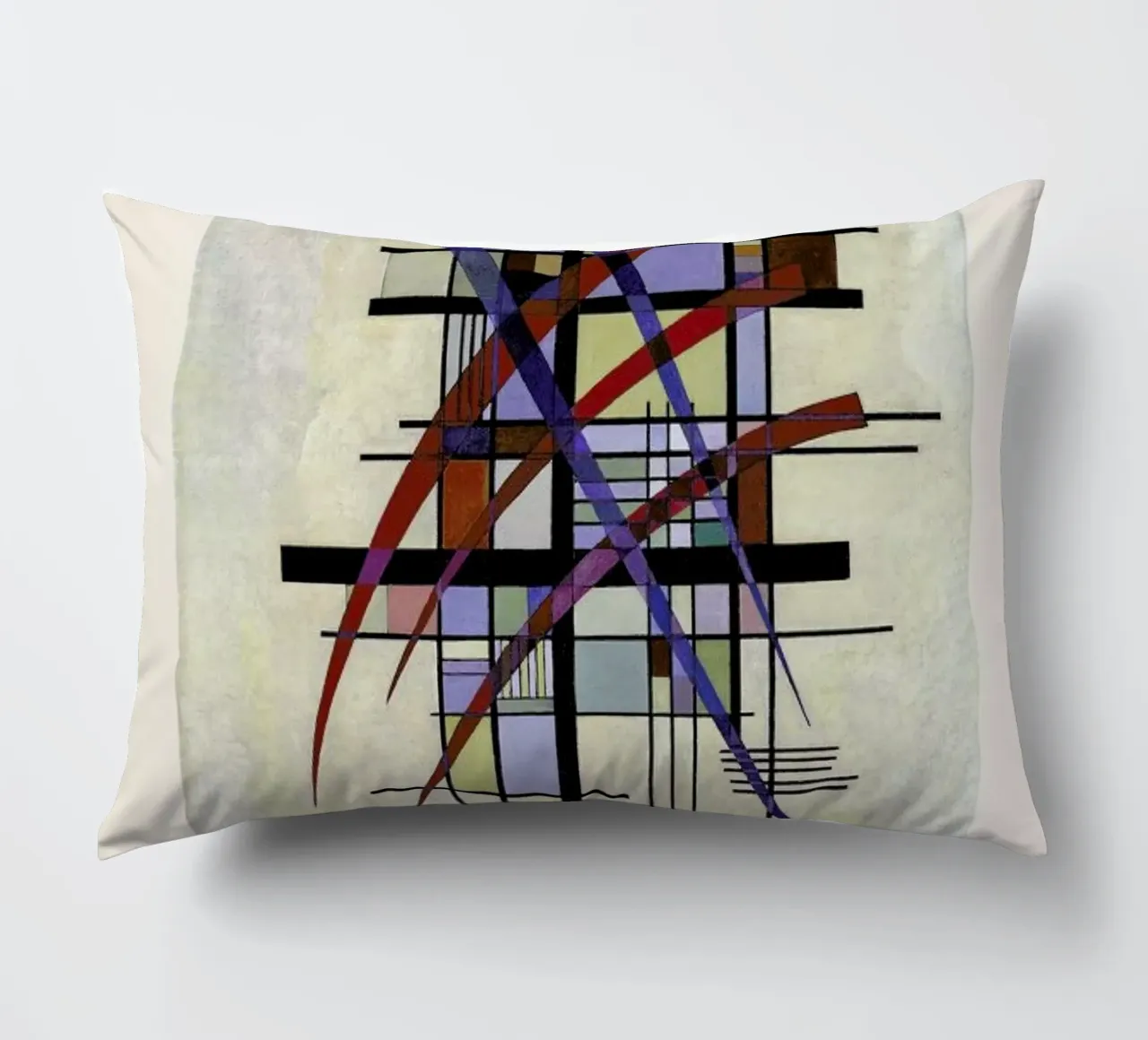 Kandinsky - Signs with Companionship cuscino da ARTOTHEK