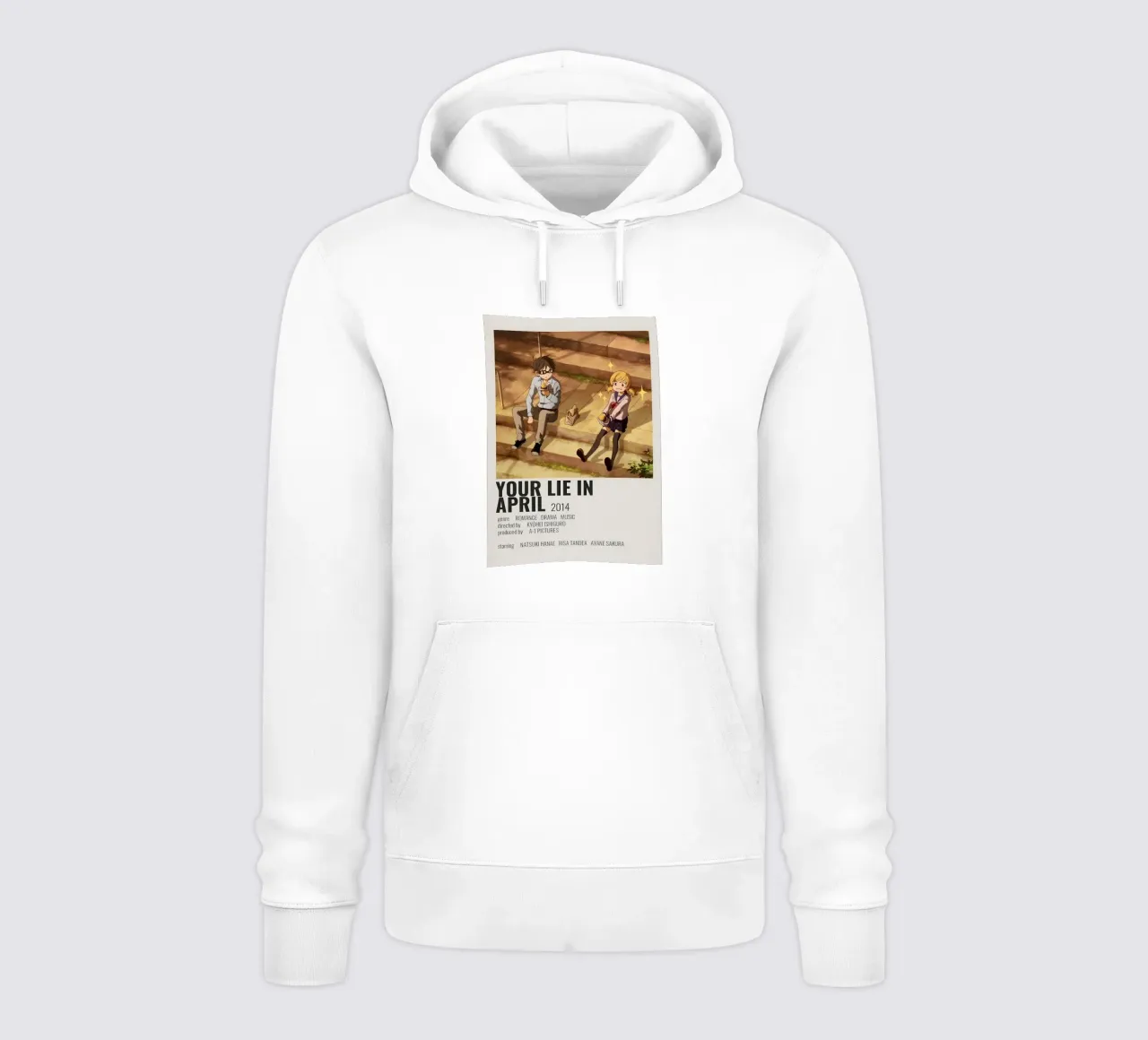 YOUR LIE IN APRIL 2014 felpa con cappuccio da Totoya