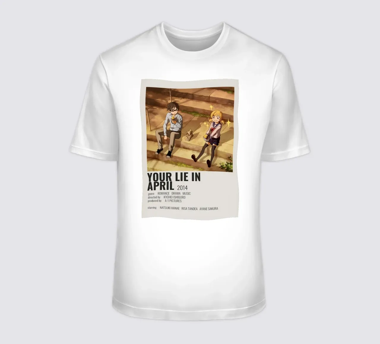 YOUR LIE IN APRIL 2014 t-shirt da Totoya