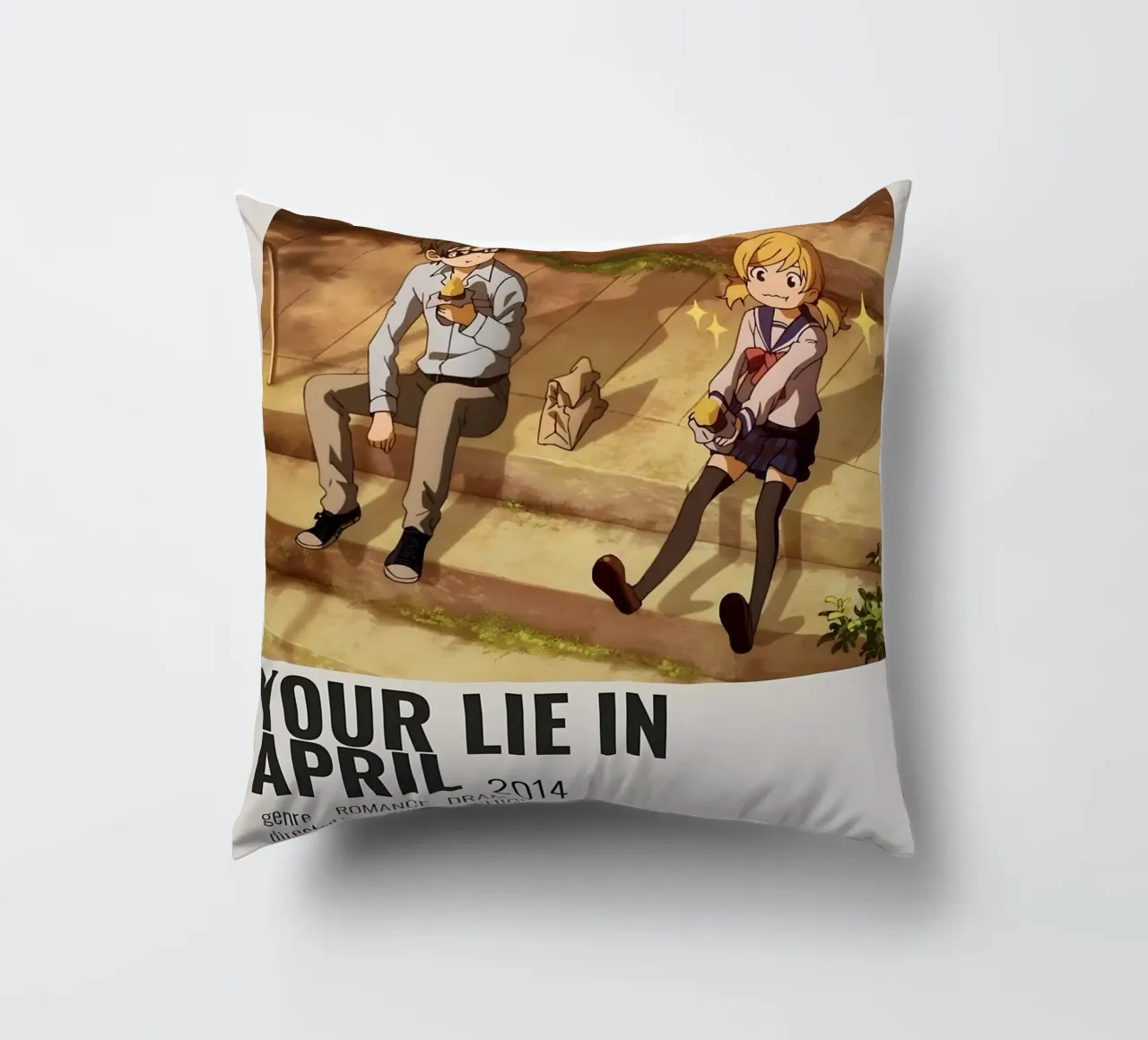 YOUR LIE IN APRIL 2014 cuscino da Totoya