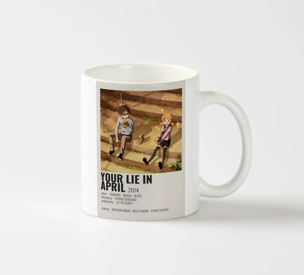 YOUR LIE IN APRIL 2014 tazza in ceramica da Totoya