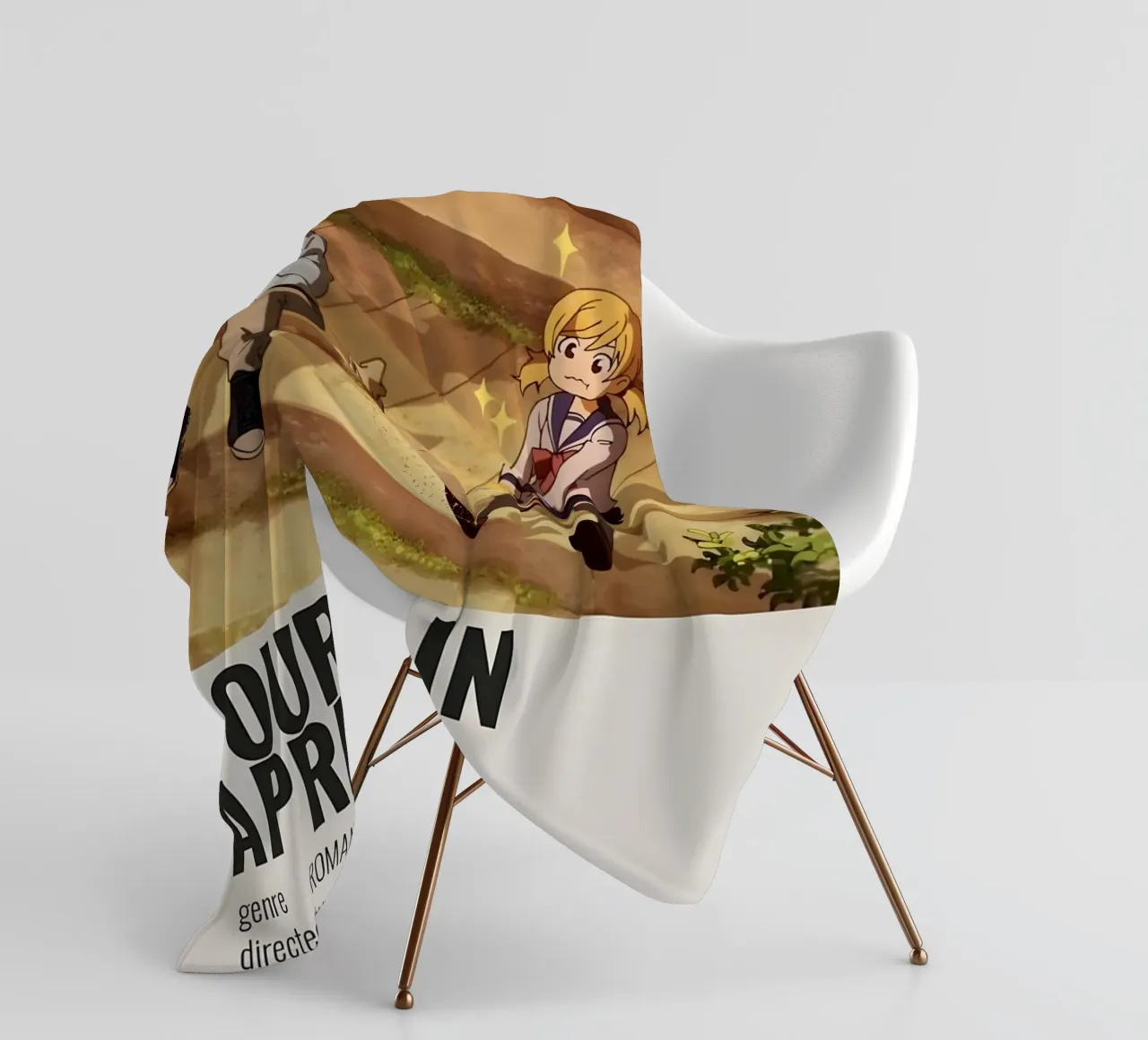 YOUR LIE IN APRIL 2014 coperta in pile da Totoya