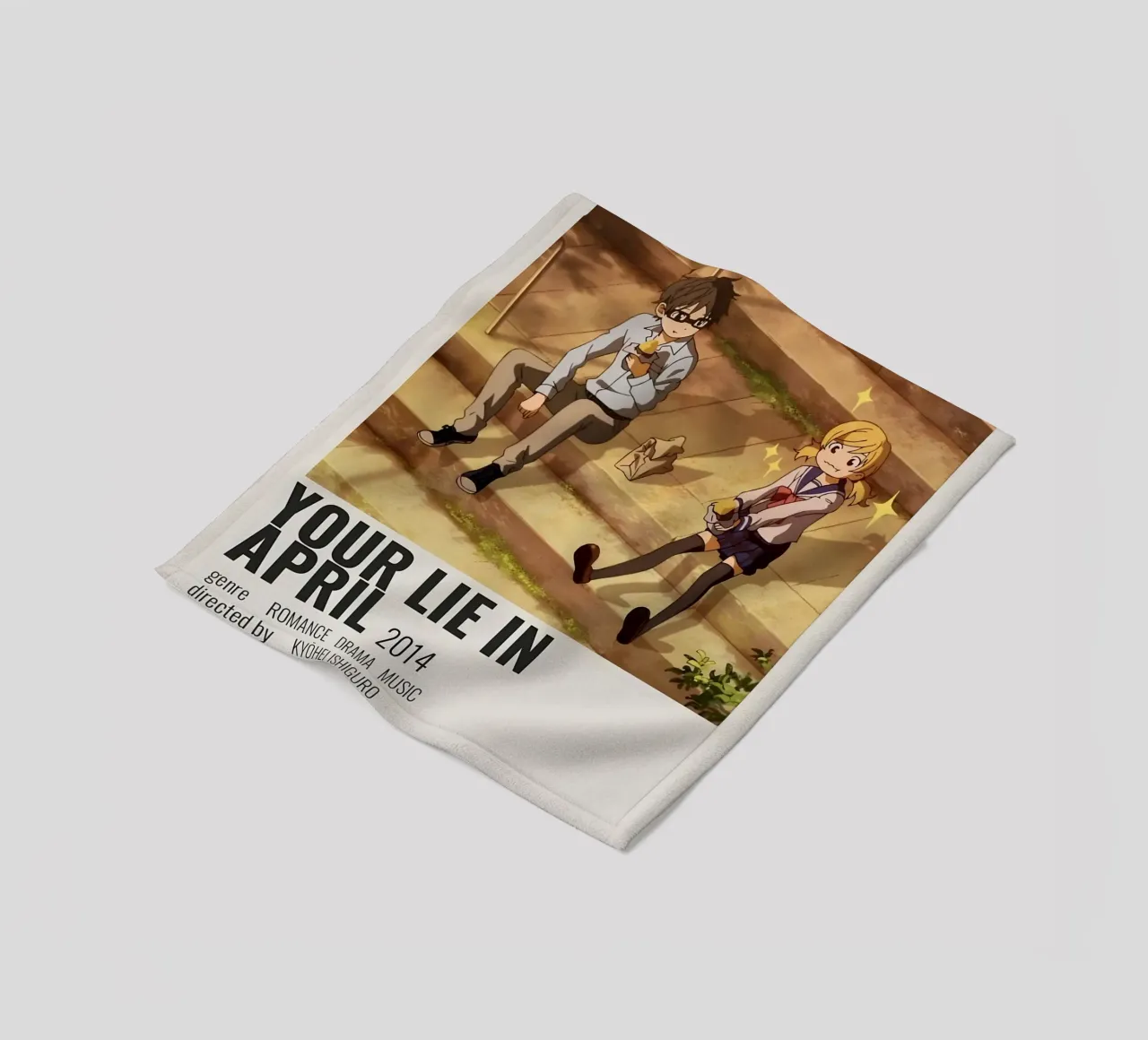 YOUR LIE IN APRIL 2014 coperta in pile da Totoya