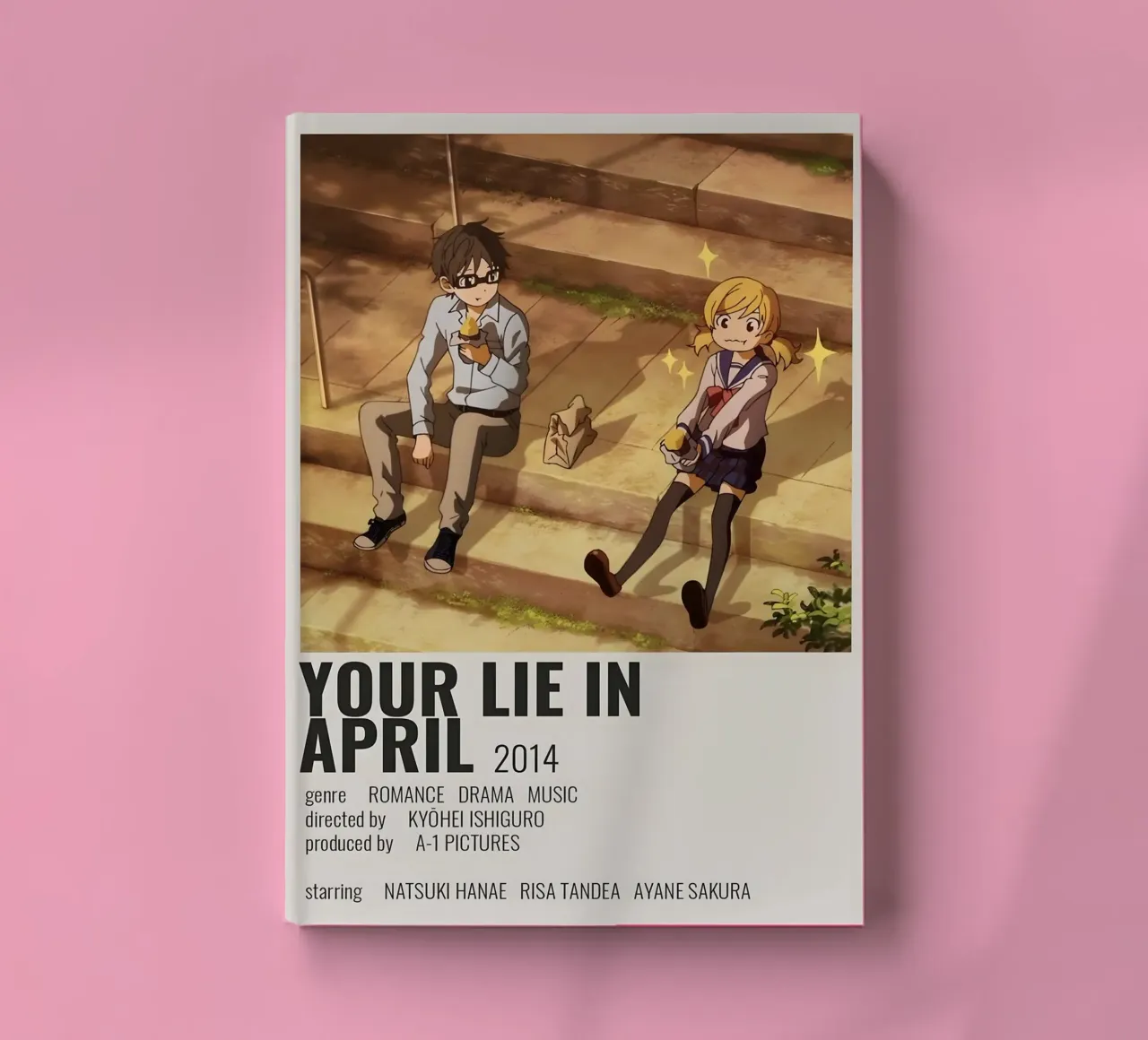YOUR LIE IN APRIL 2014 notebook by Totoya