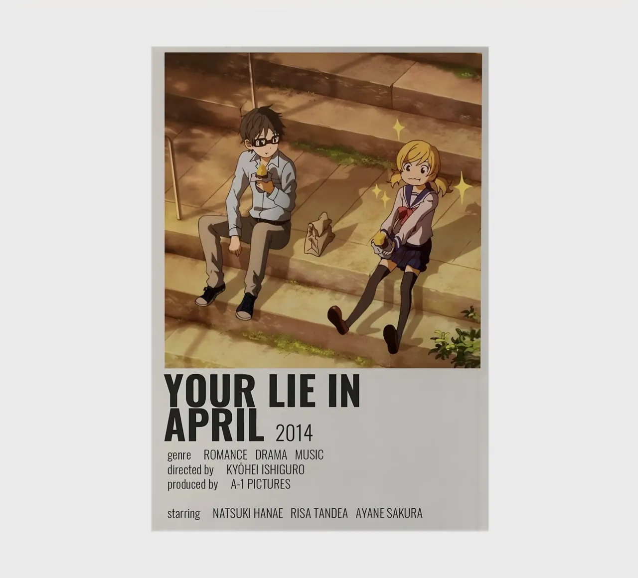 YOUR LIE IN APRIL 2014 notebook by Totoya