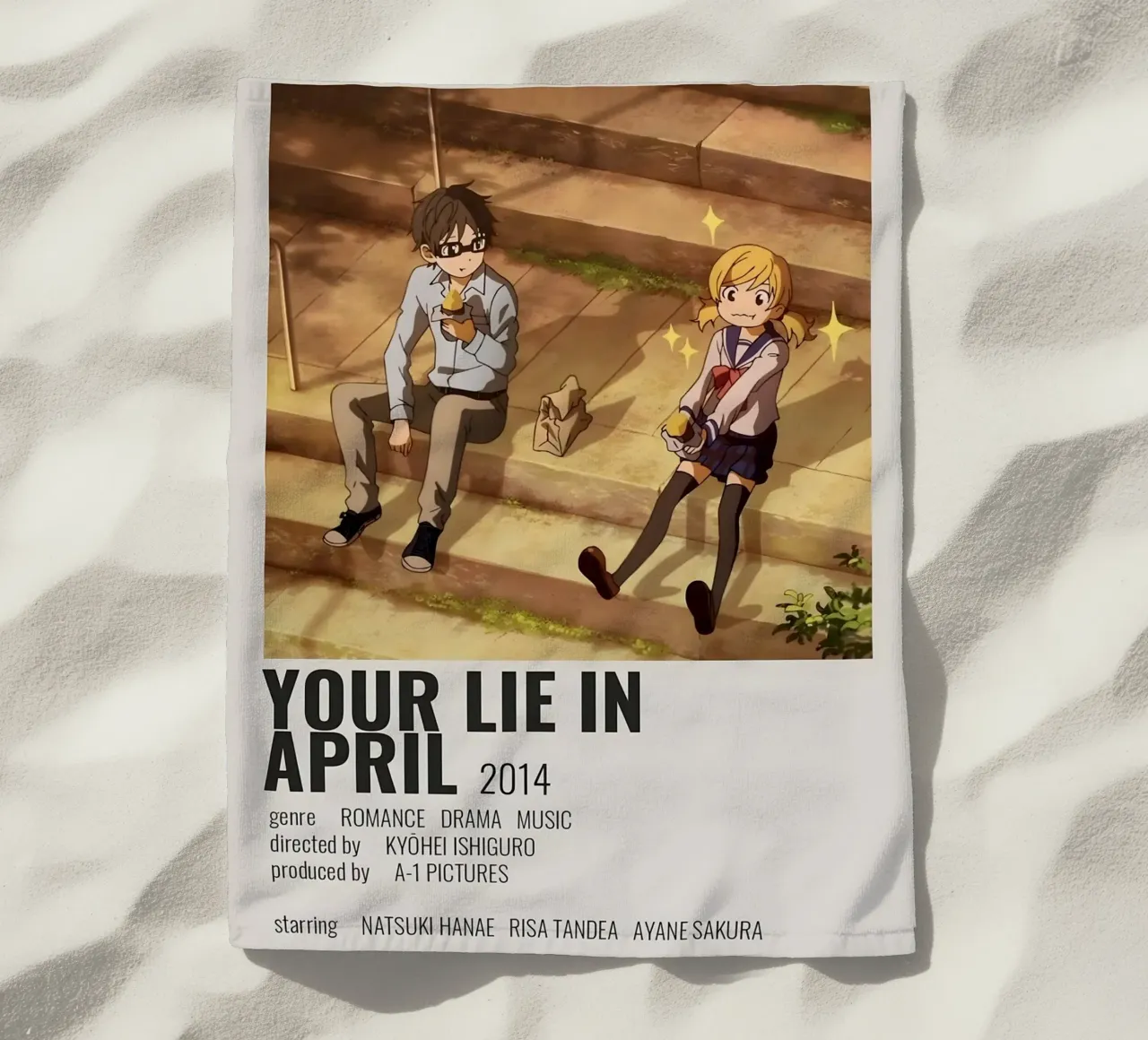 YOUR LIE IN APRIL 2014 telo mare da Totoya
