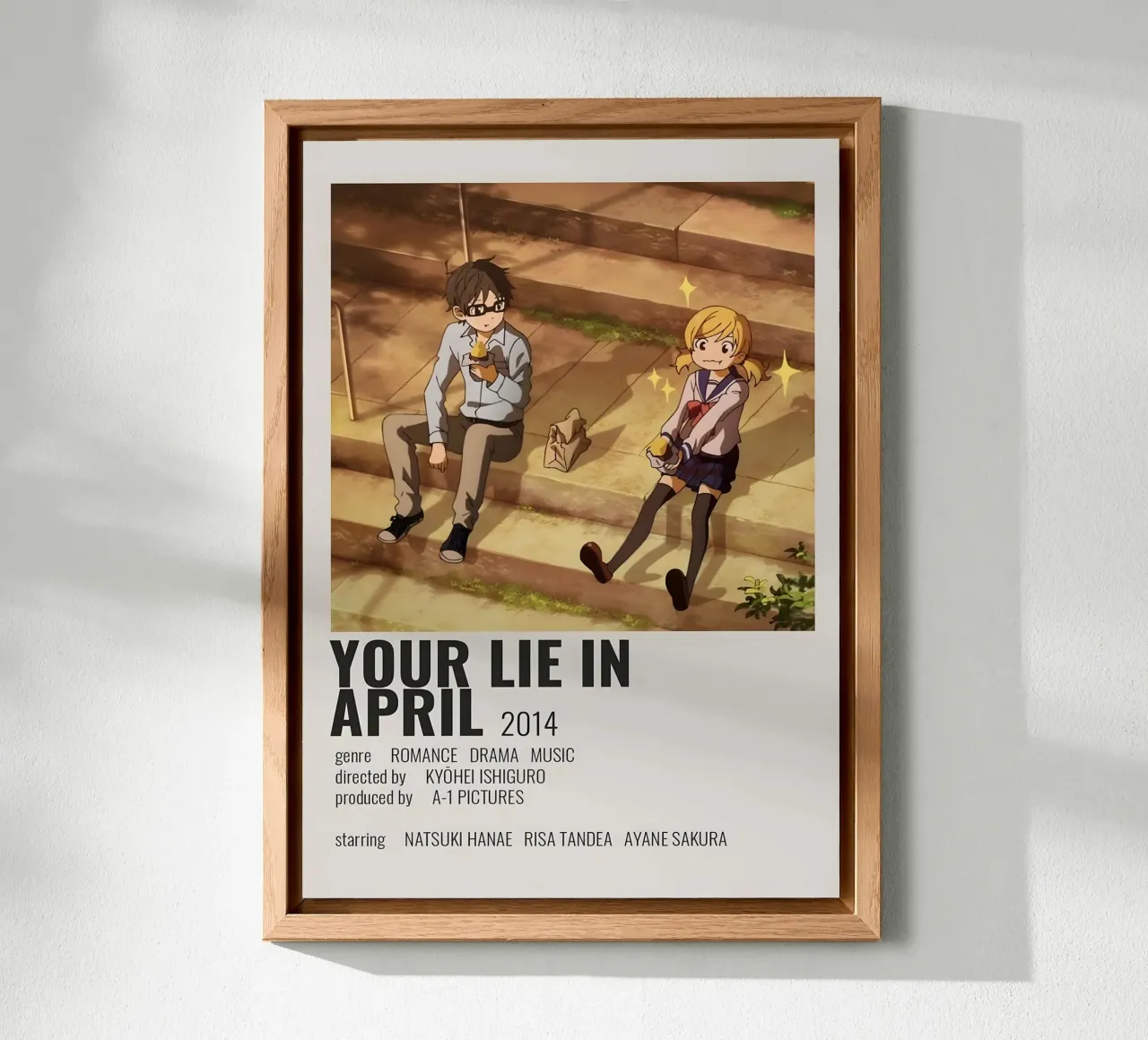 YOUR LIE IN APRIL 2014 alluminio dibond da Totoya