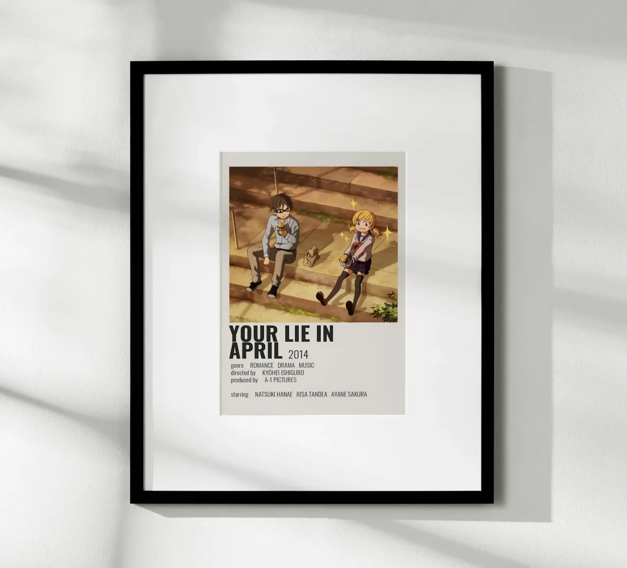YOUR LIE IN APRIL 2014 carta hahnemühle da Totoya