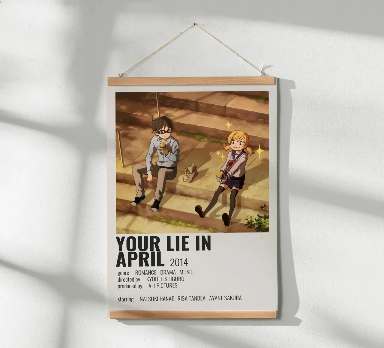 YOUR LIE IN APRIL 2014 carta hahnemühle da Totoya