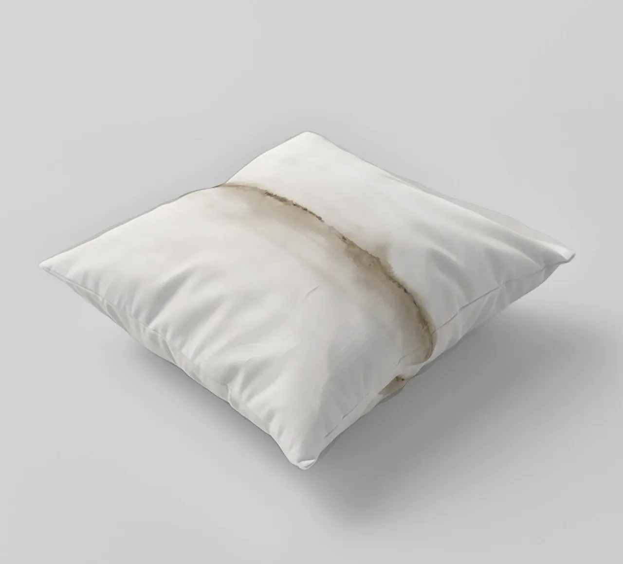 Minimalistisch beige landschap kussen van NouveauPrints