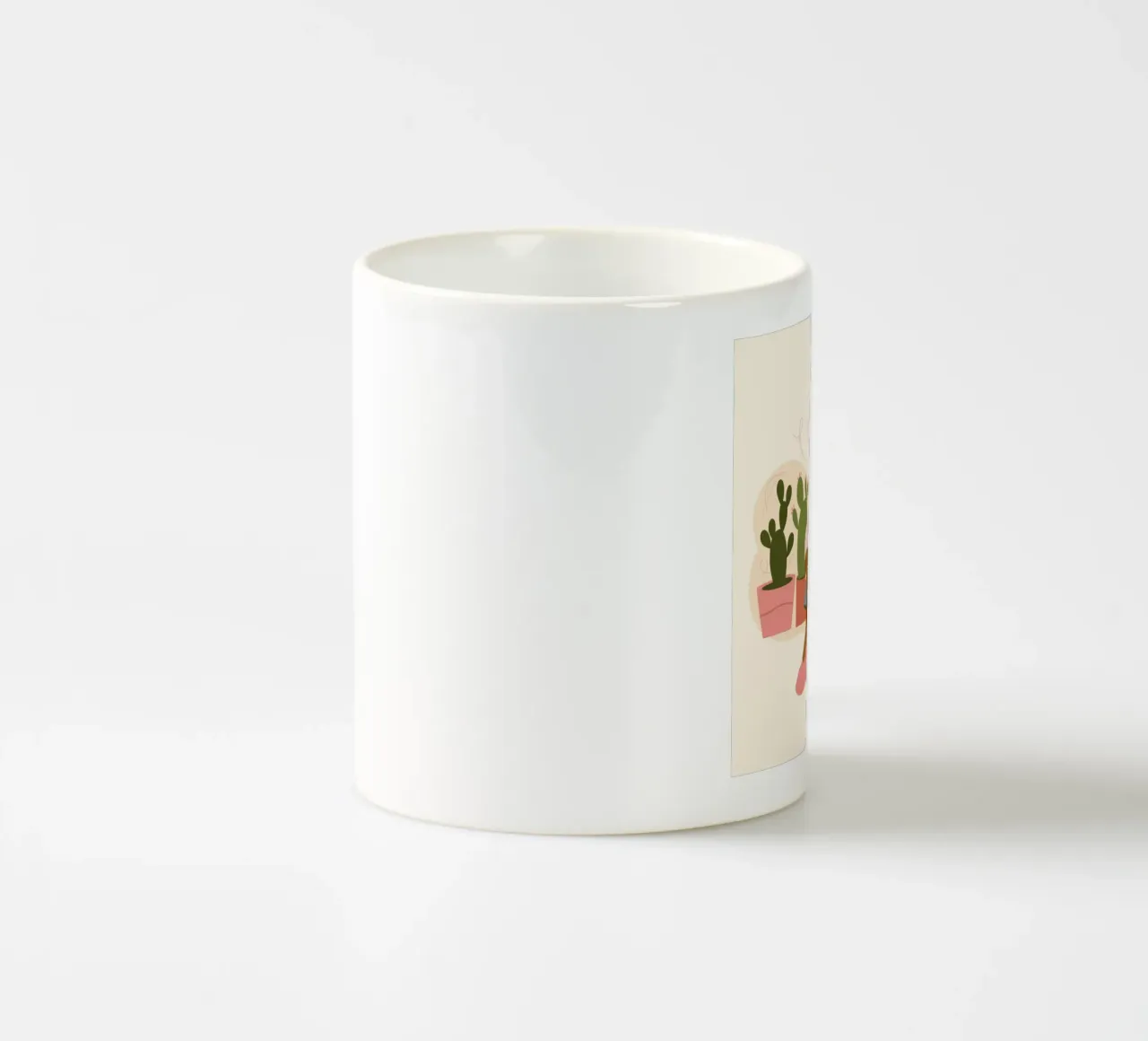 Cactus Contemplazione Calma tazza in ceramica da Fine Sanctuary