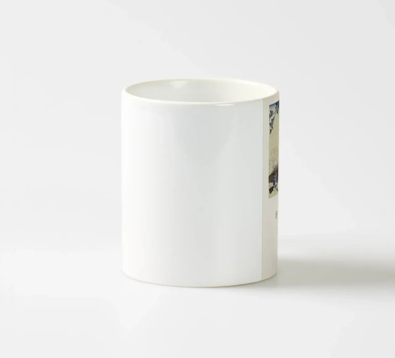 Hokusai - Mishima Pass in Kai Province tazza in ceramica da ARTOTHEK