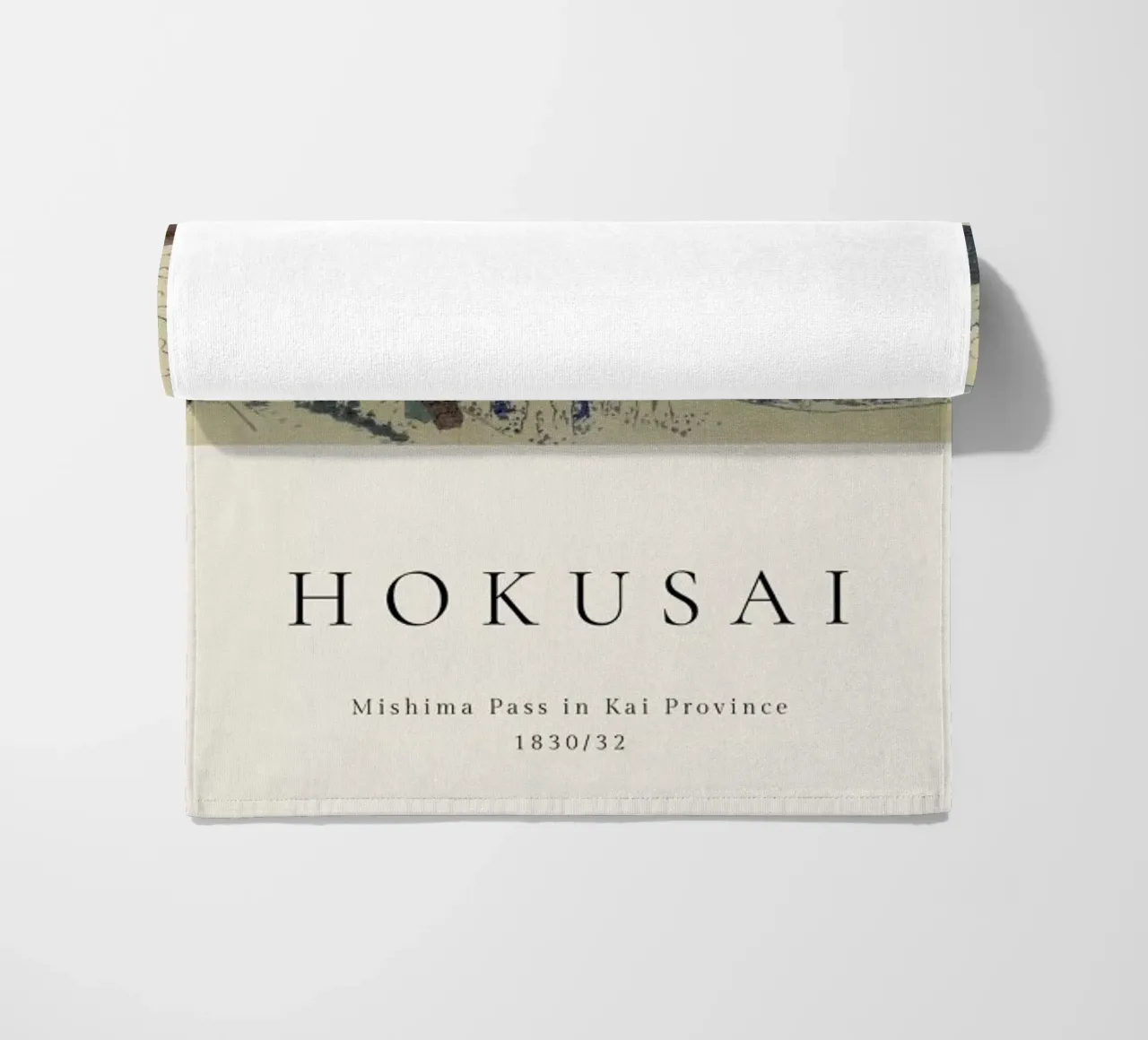 Hokusai - Mishima Pass in Kai Province telo mare da ARTOTHEK
