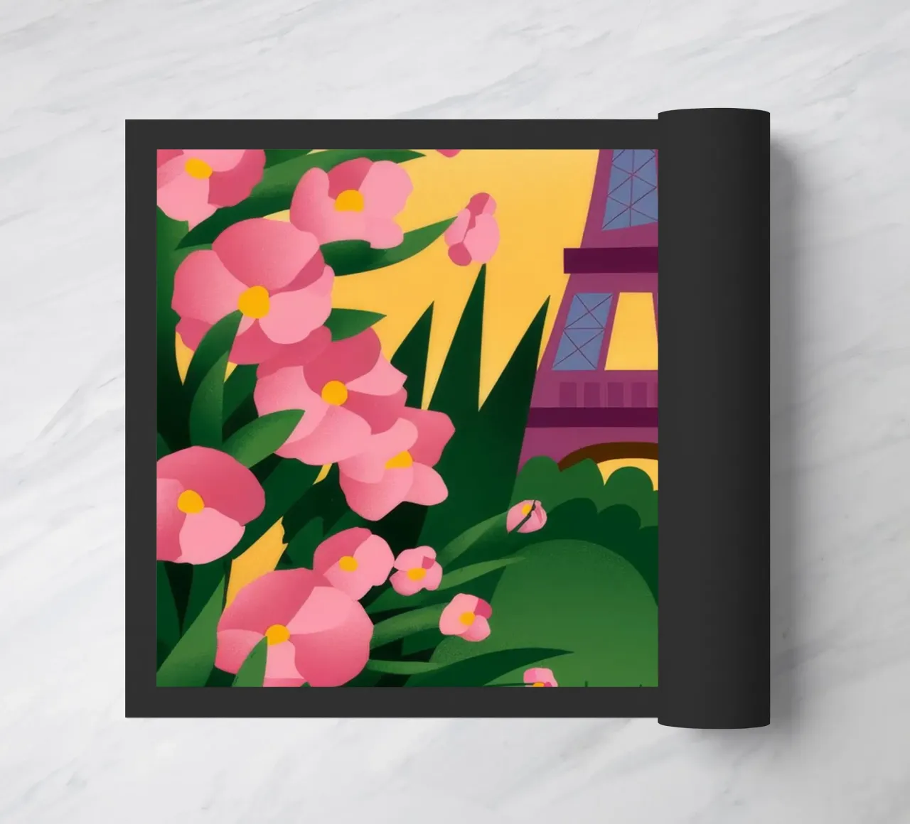 Tramonto della Torre Eiffel zerbino da Fine Sanctuary