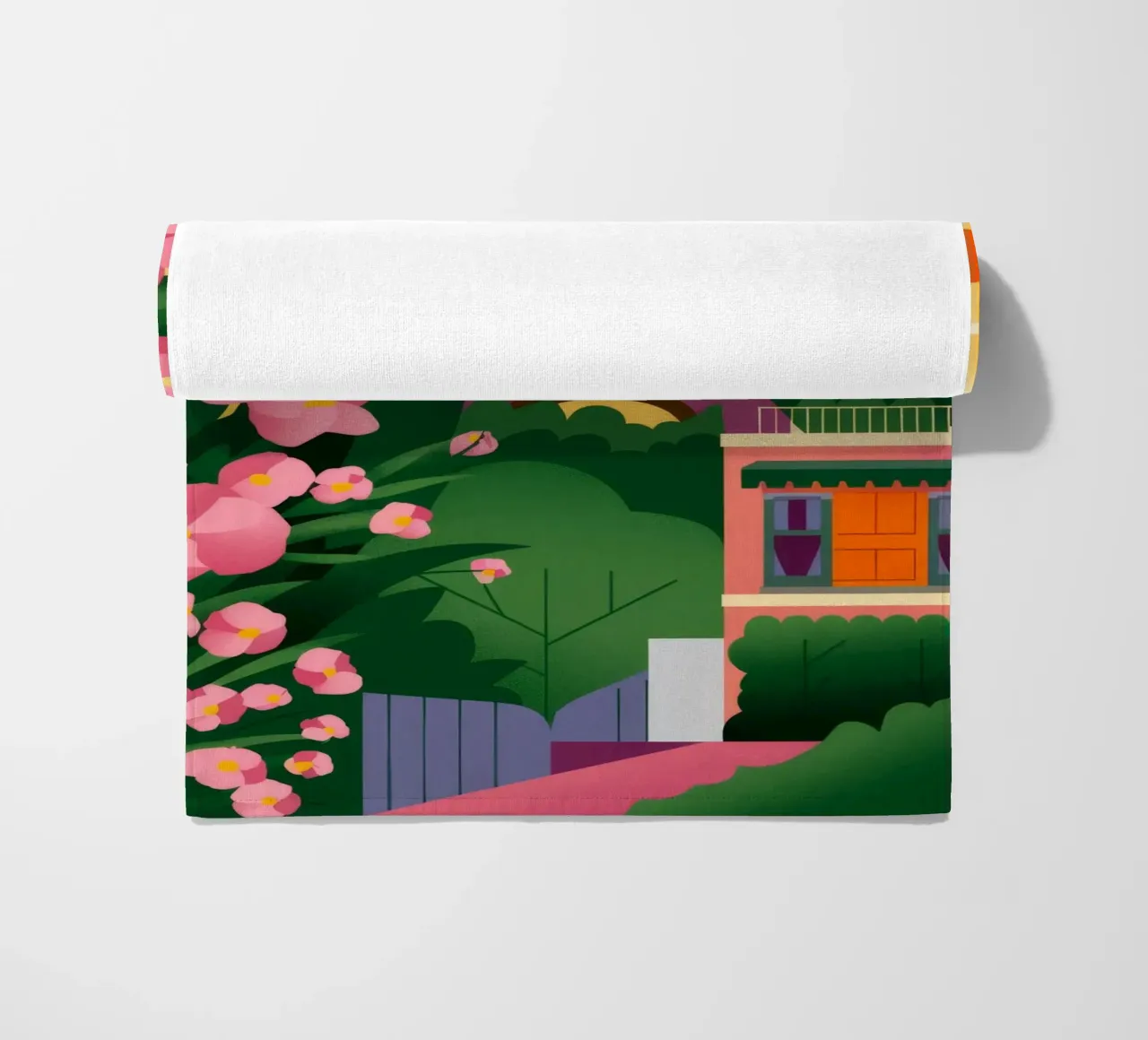 Tramonto della Torre Eiffel telo mare da Fine Sanctuary