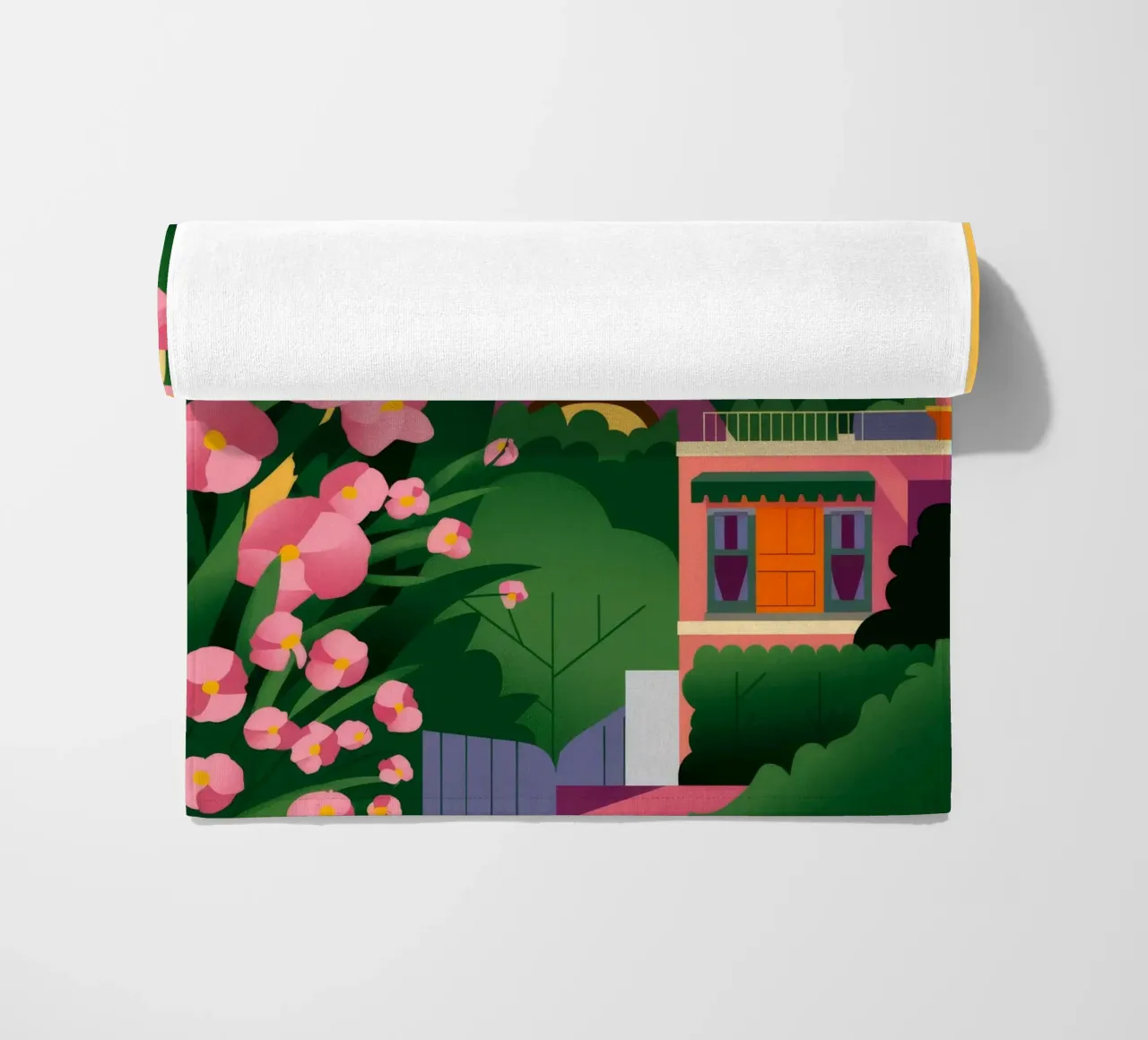 Tramonto della Torre Eiffel telo mare da Fine Sanctuary