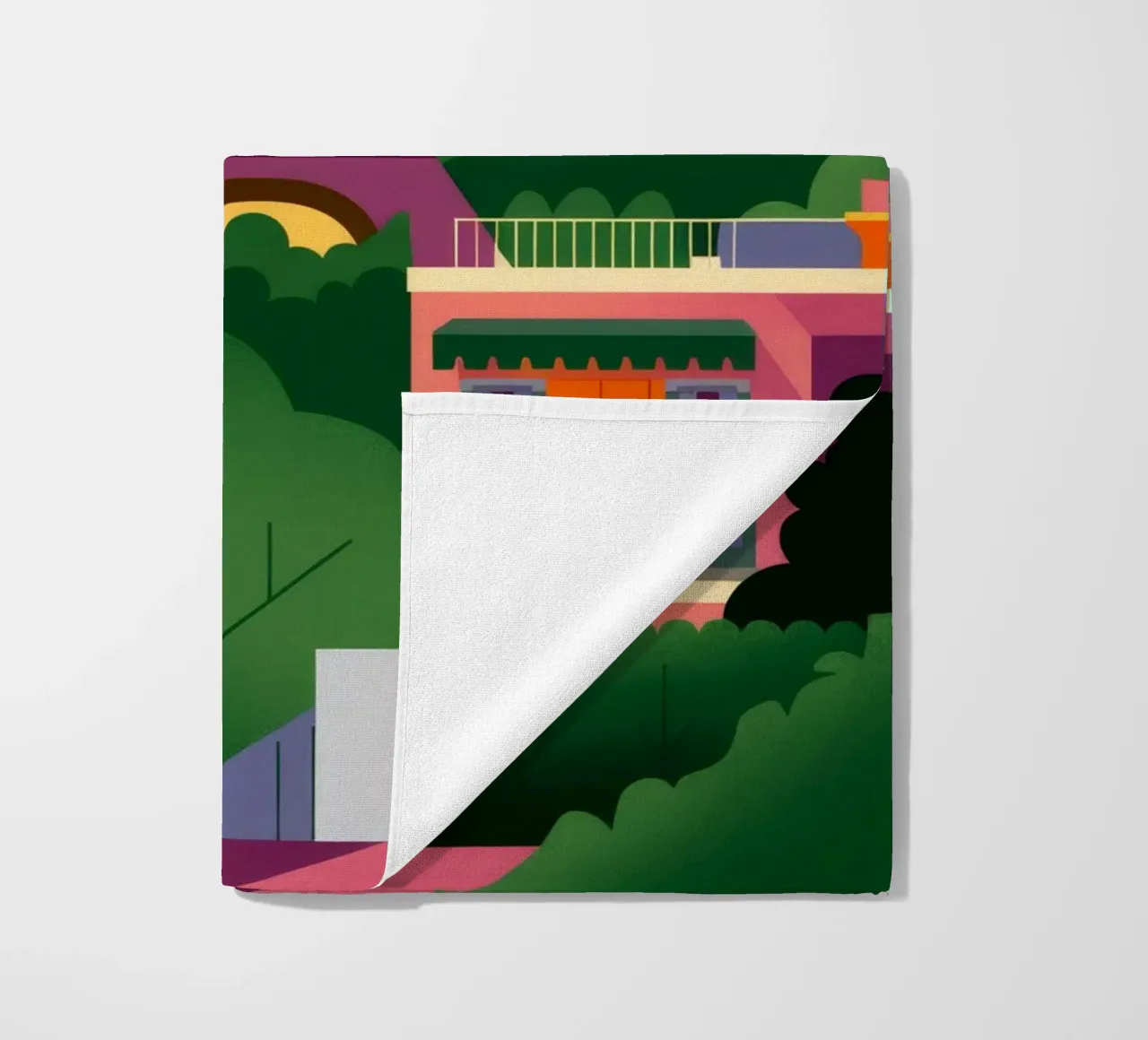 Tramonto della Torre Eiffel telo mare da Fine Sanctuary