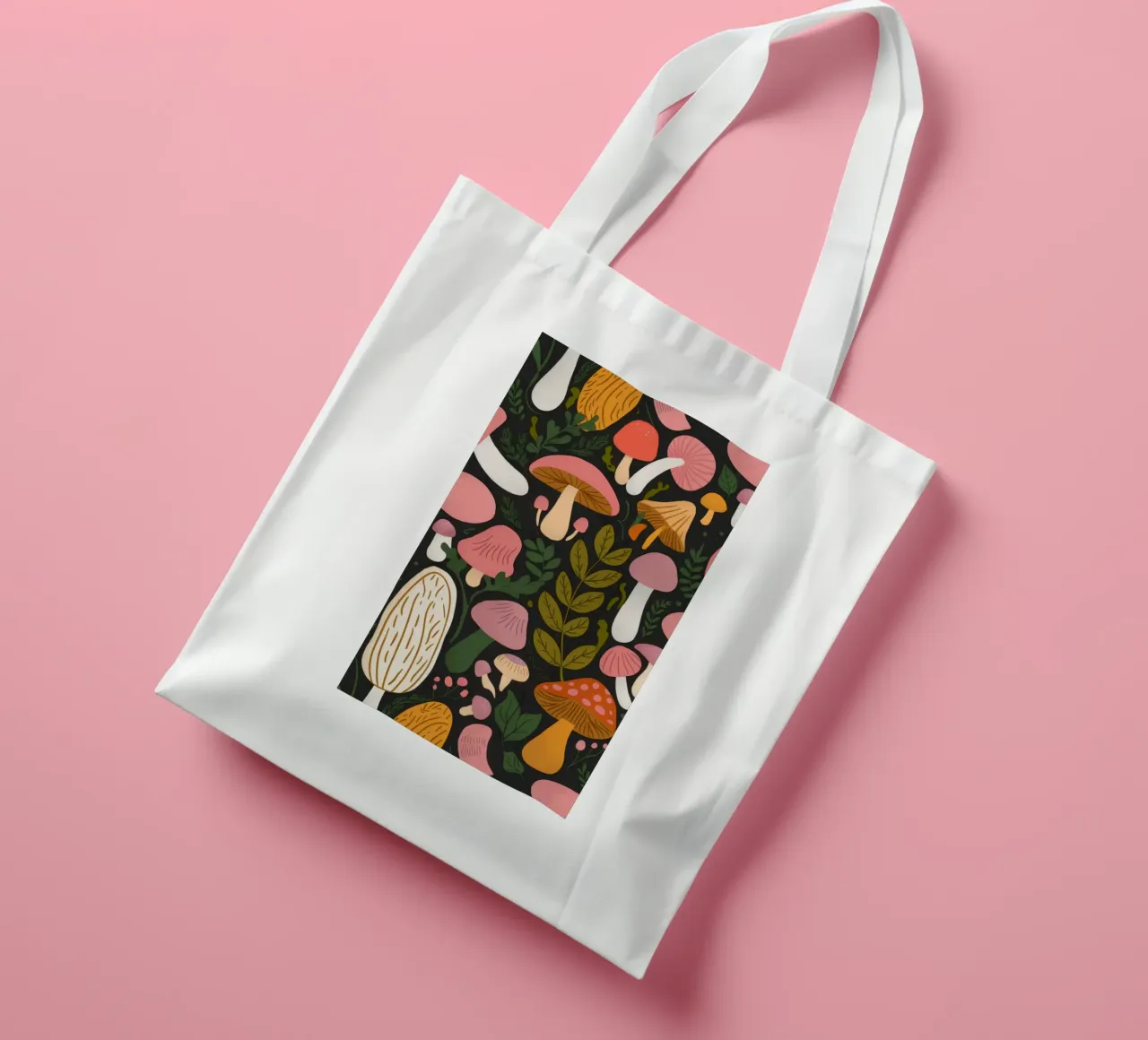 Mushroom Forest Fantasy tote bag by Fine Sanctuary