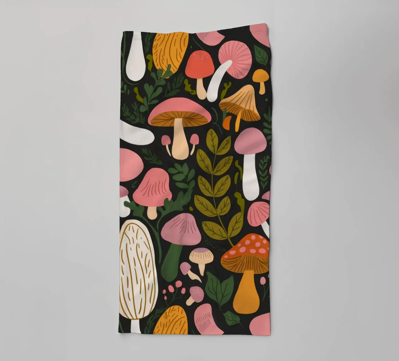 Mushroom Forest Fantasy towel by Fine Sanctuary