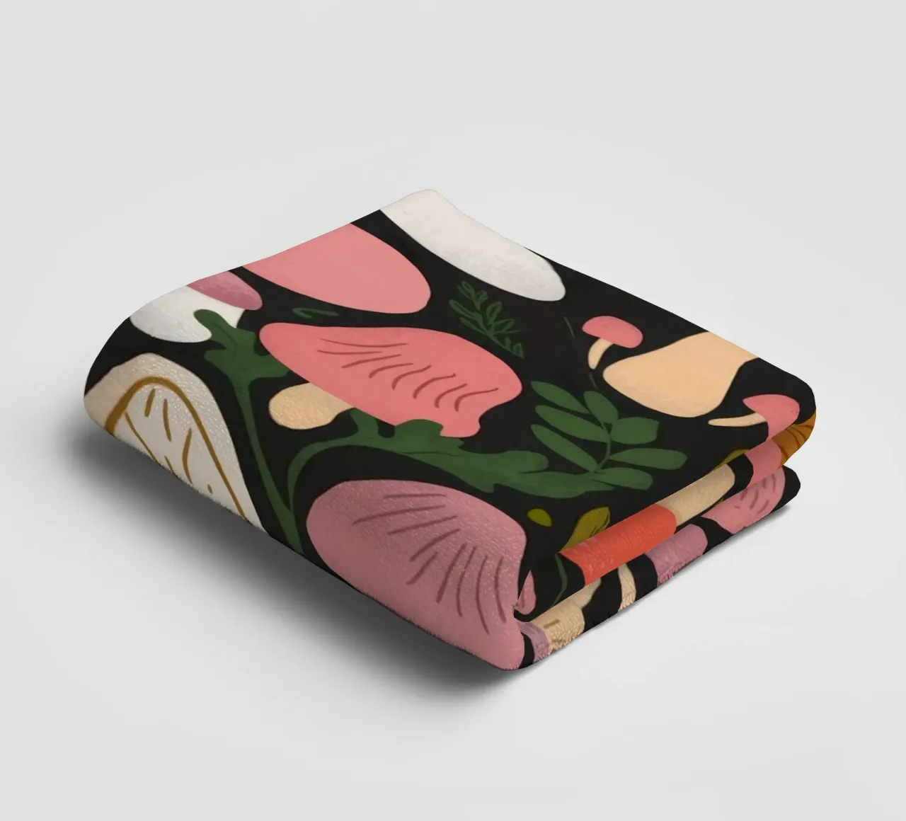 Mushroom Forest Fantasy towel by Fine Sanctuary