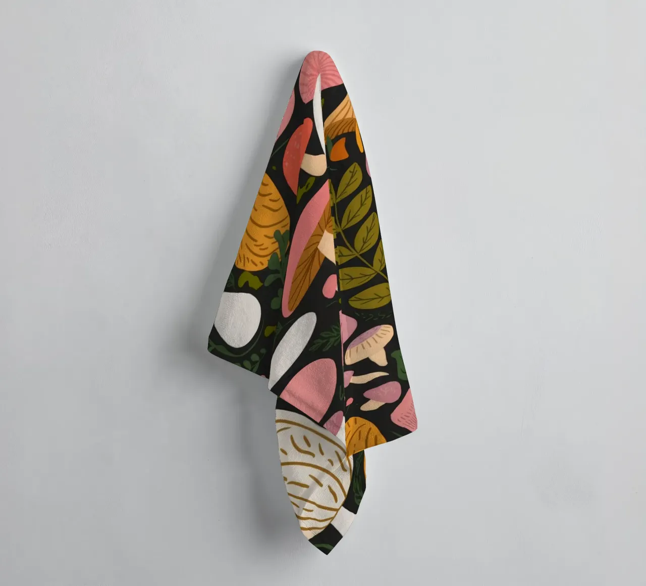 Mushroom Forest Fantasy towel by Fine Sanctuary