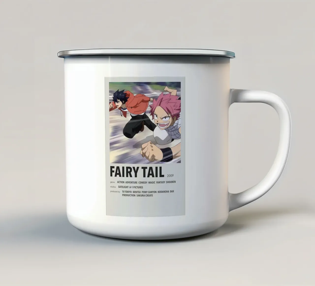 FAIRY TAIL  2009 tazza in smalto da Totoya