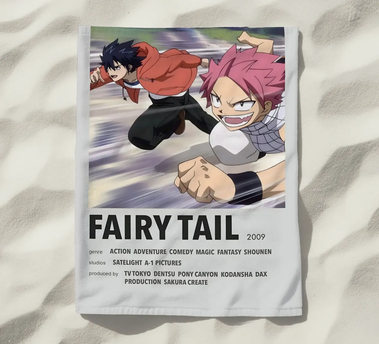 FAIRY TAIL  2009 beach towel by Totoya