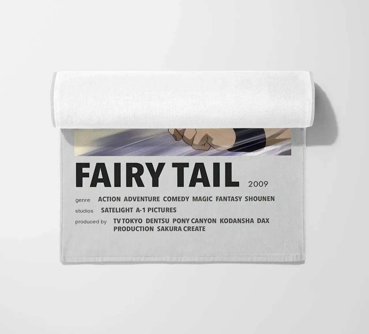 FAIRY TAIL  2009 beach towel by Totoya