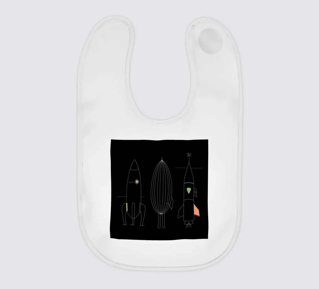 Rockets bavaglino da The Gently Unfurling Sneak