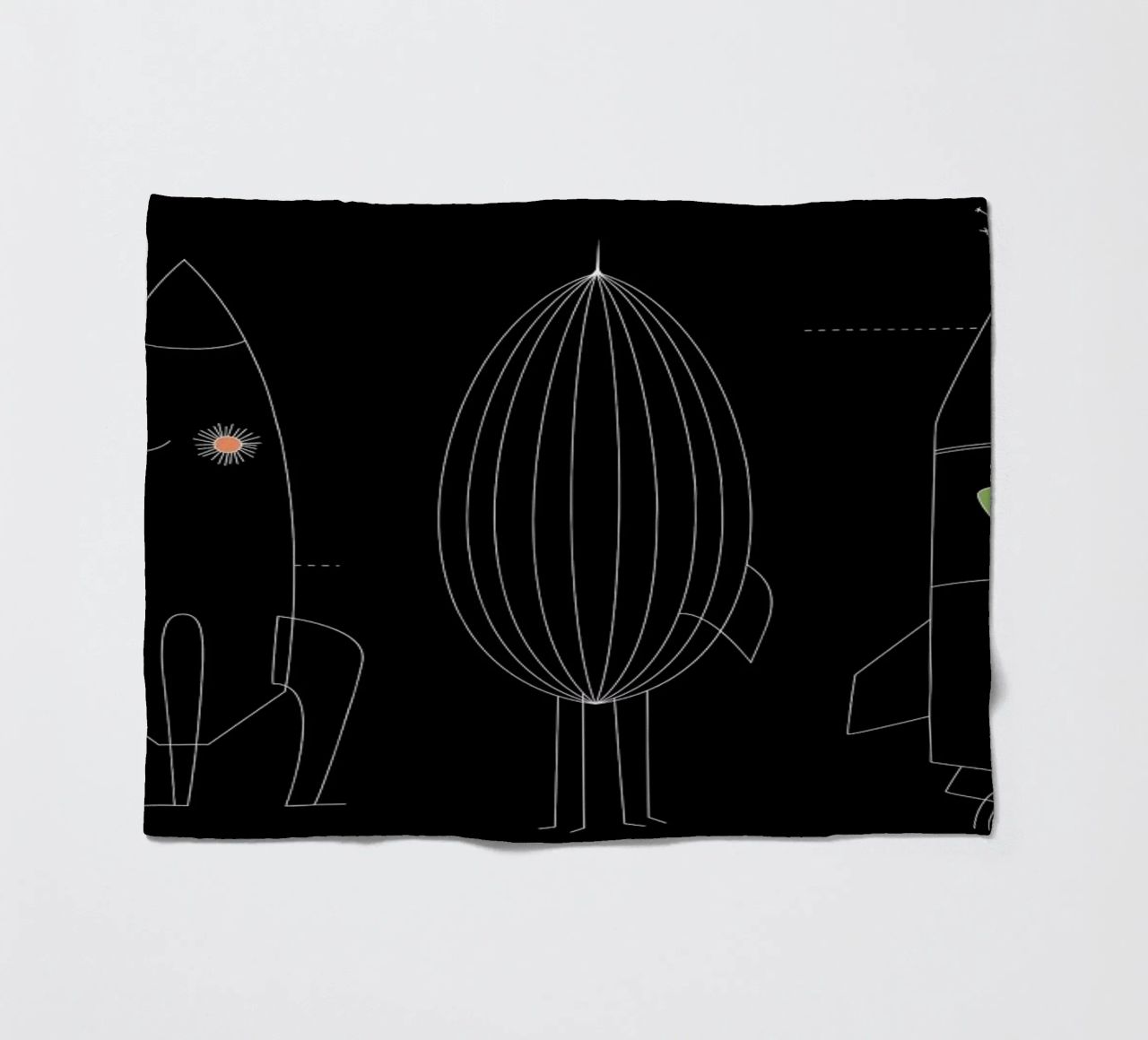 Rockets coperta in pile da The Gently Unfurling Sneak