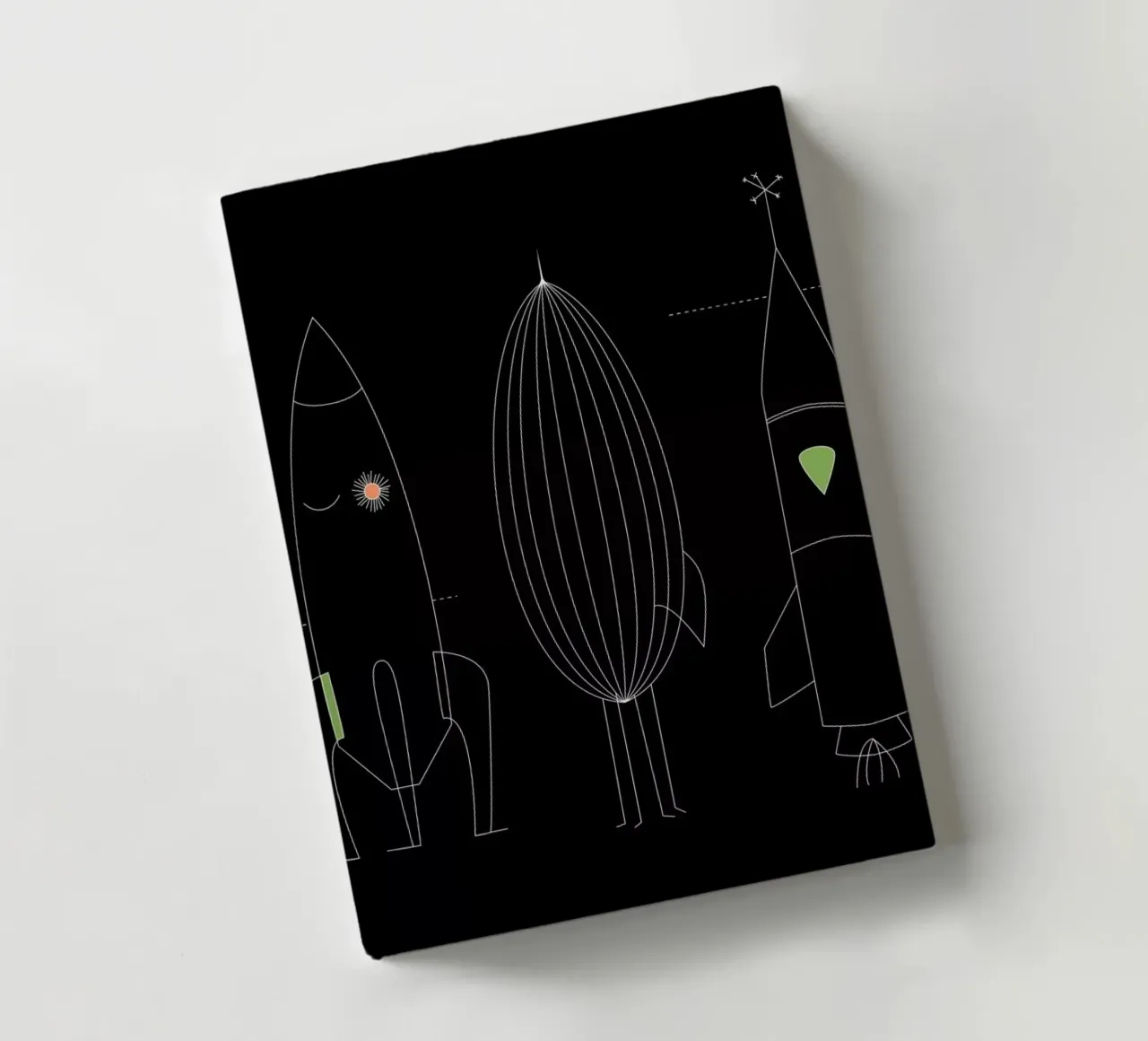 Rockets notebook by The Gently Unfurling Sneak
