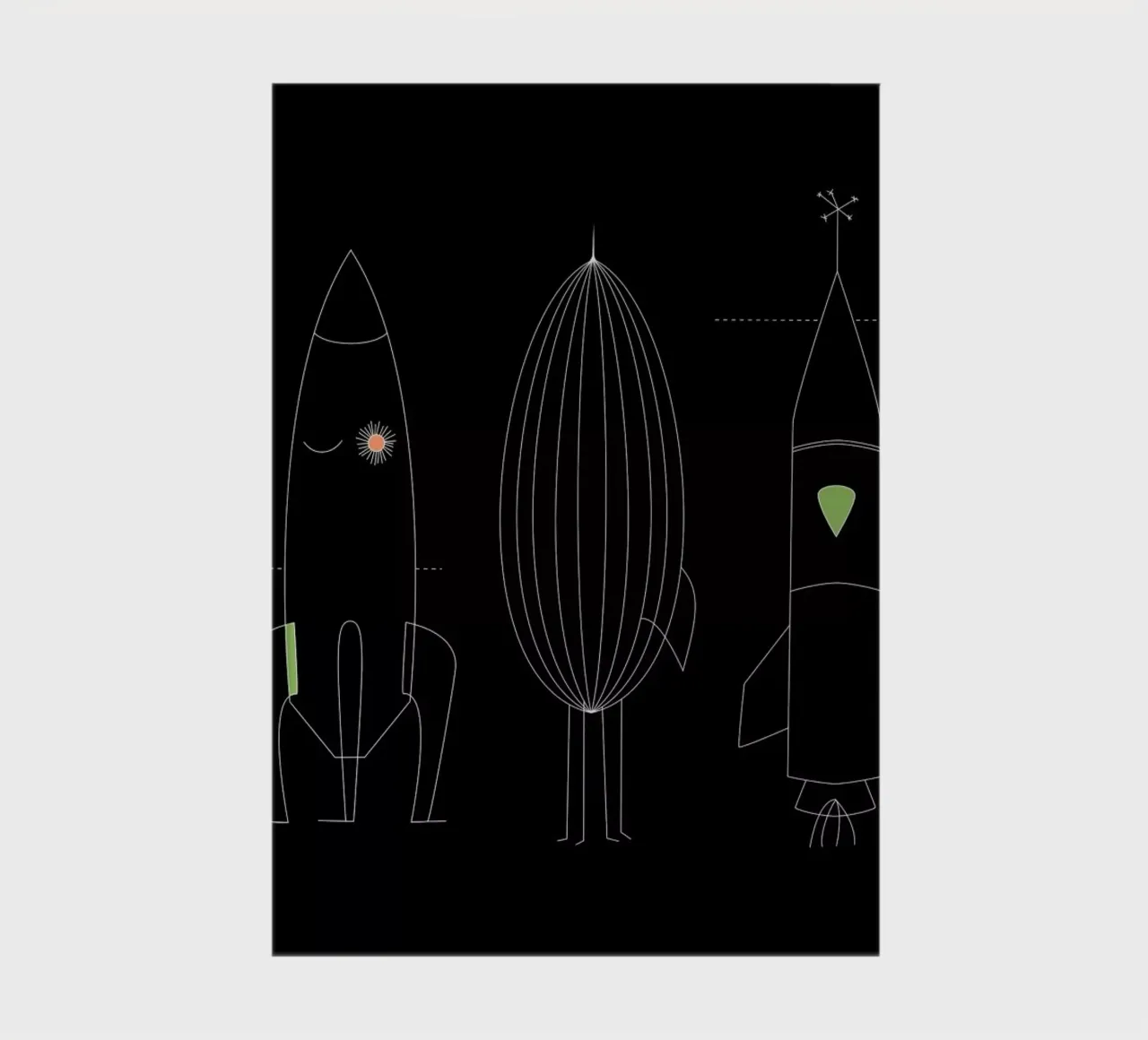 Rockets notebook by The Gently Unfurling Sneak