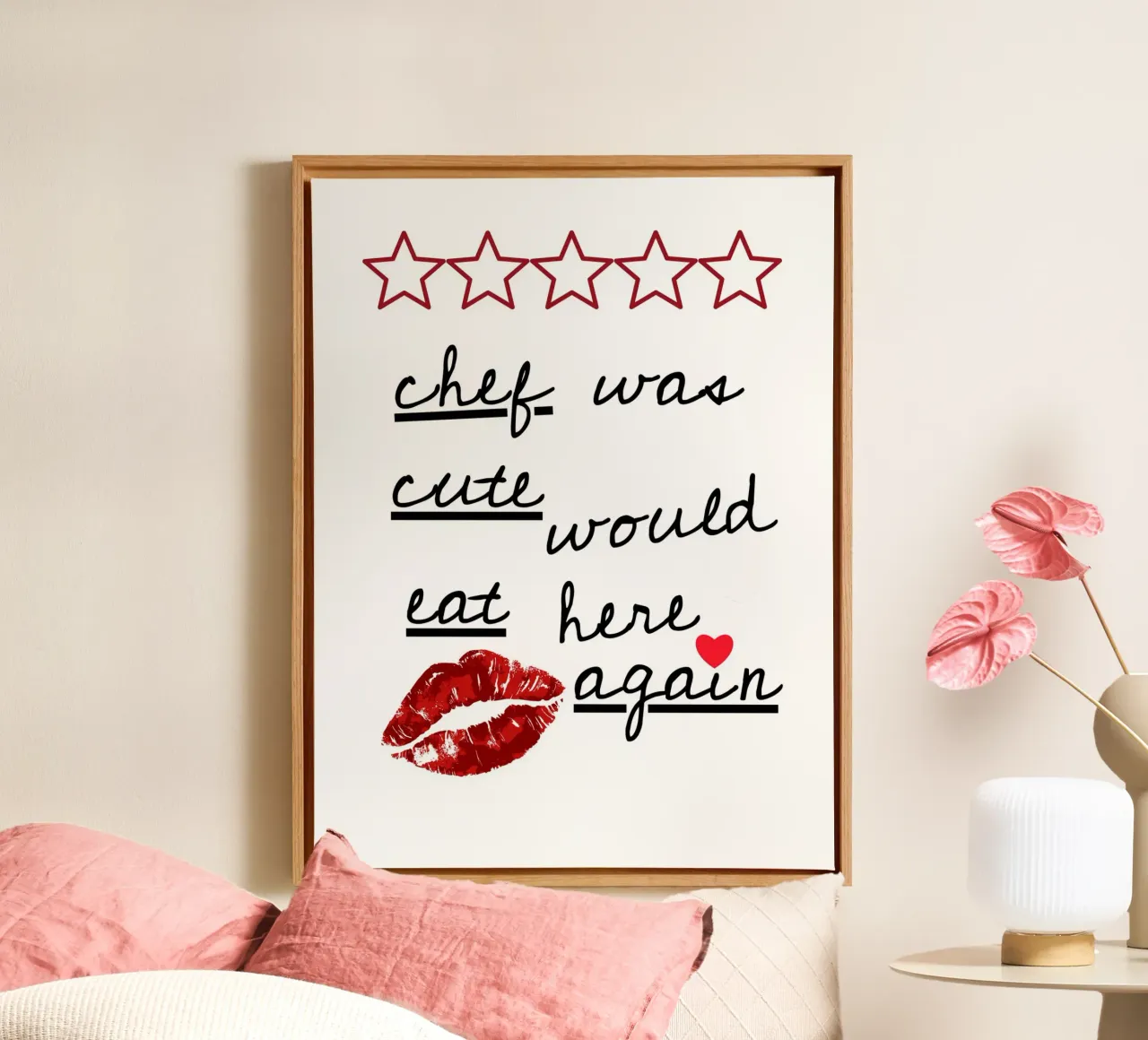 playful review chef tela con Cornice a cassetta da ramosashop