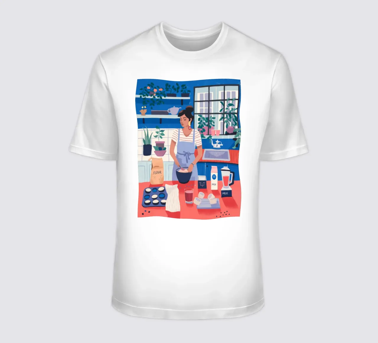 Momenti di cucina accogliente t-shirt da Fine Sanctuary