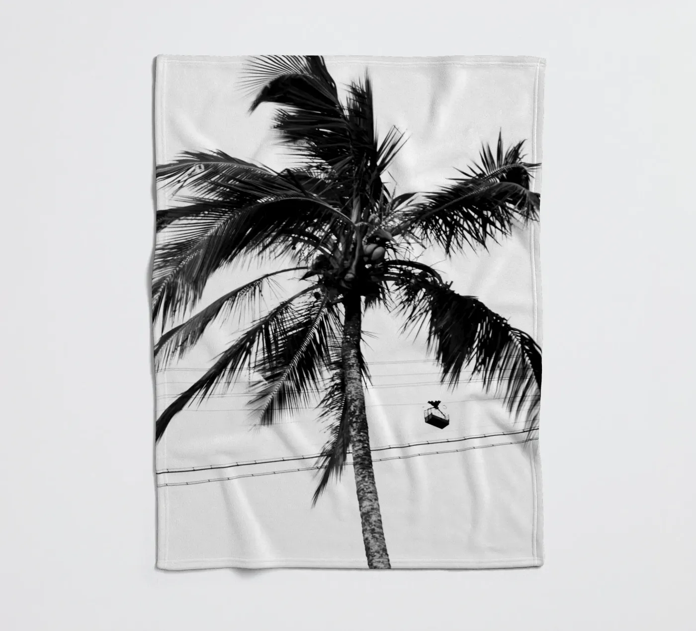 Cablecar fleece blanket by rafael campezato