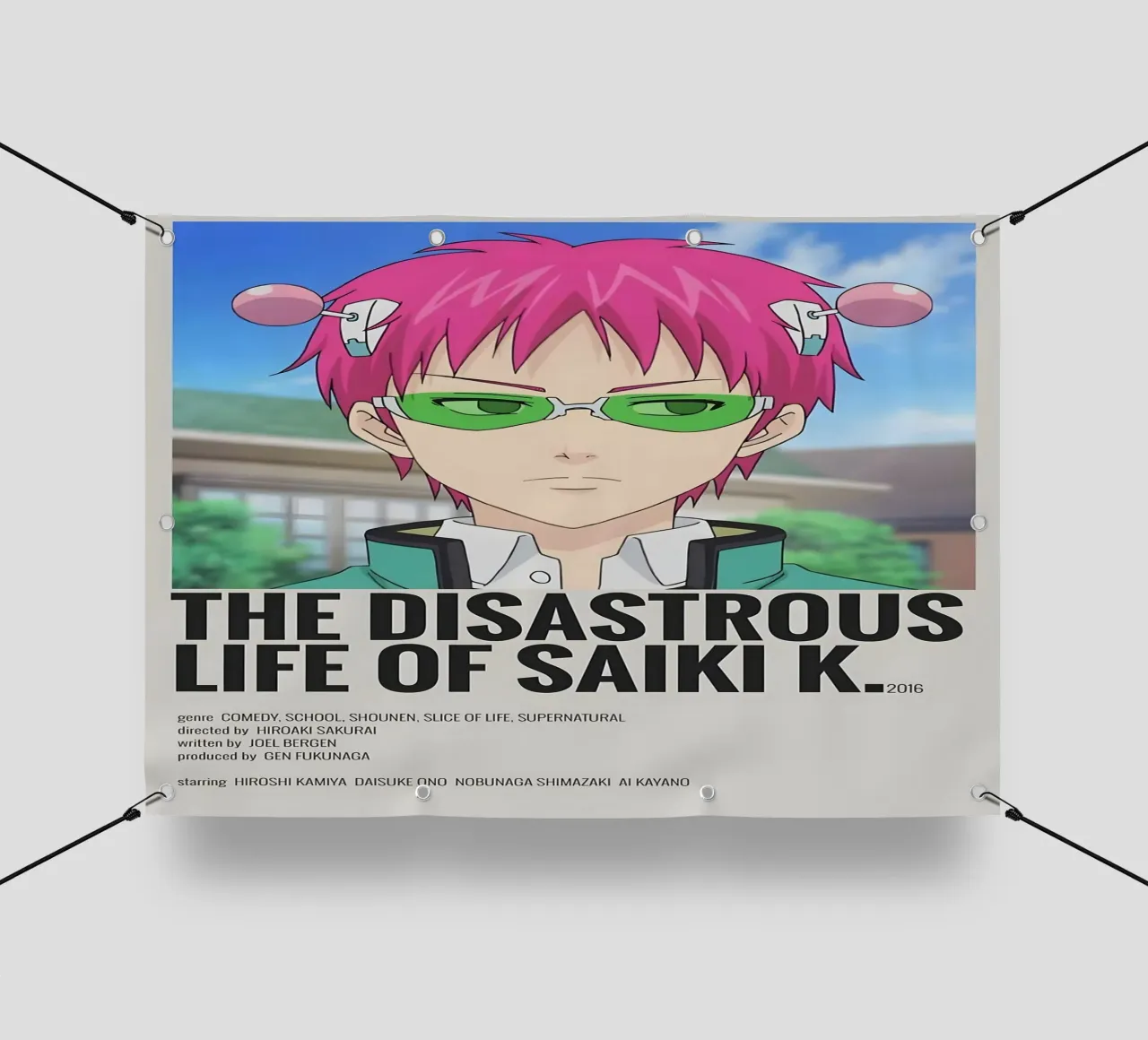 THE DISASTROUS LIFE OF SAIKI K.  2016 telo in pvc da Totoya