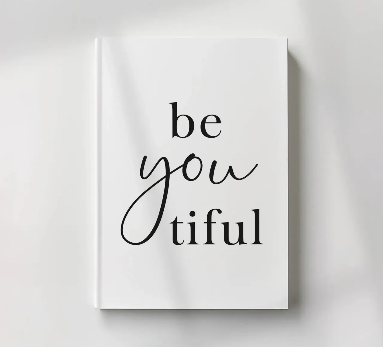 Beyoutiful notebook by NouveauPrints