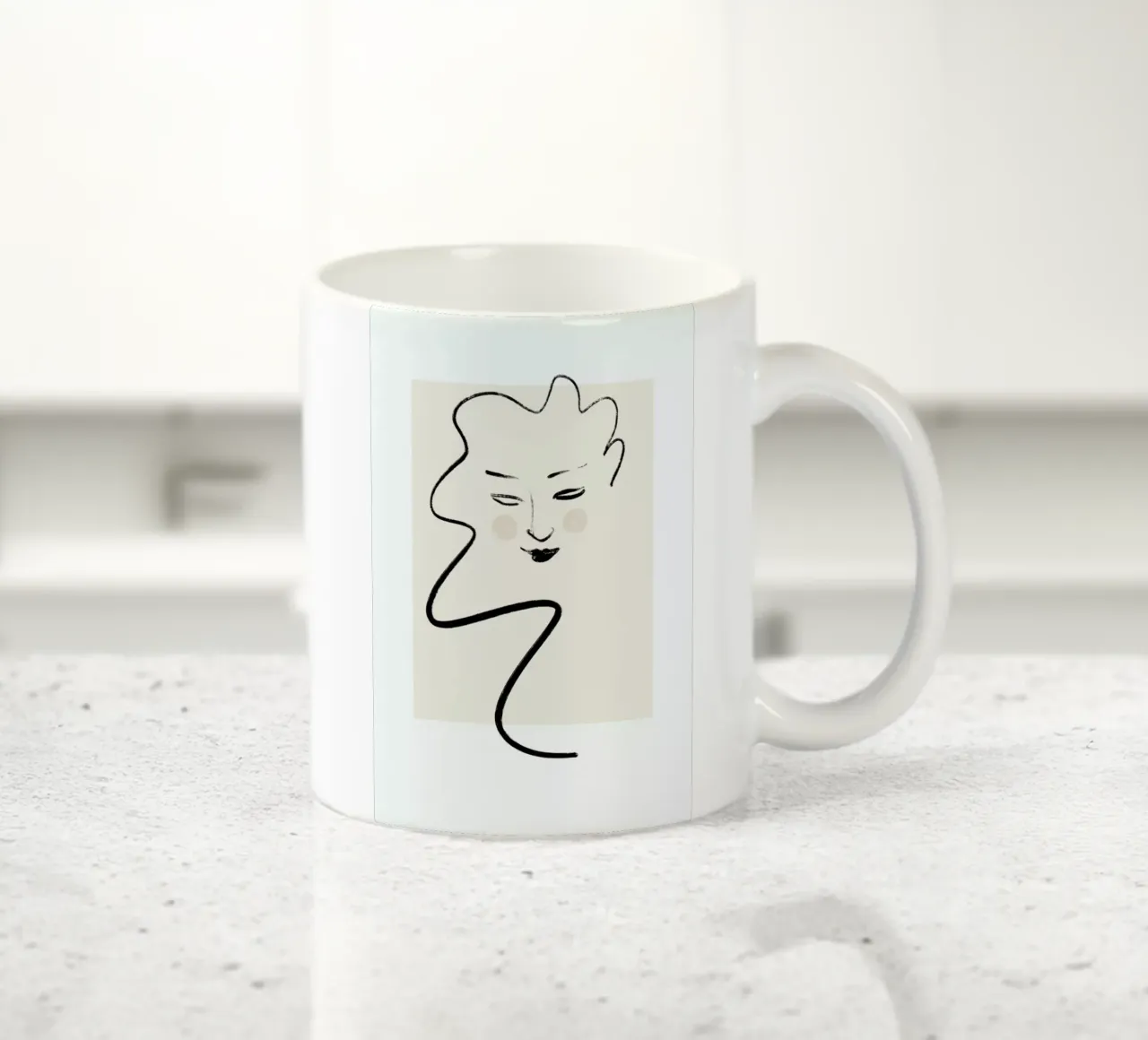 Elegance tazza in ceramica da Graphite