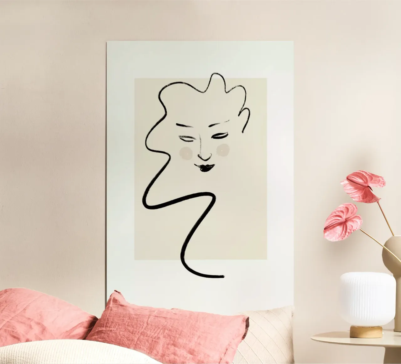 Elegance poster con telaio in plastica da Graphite