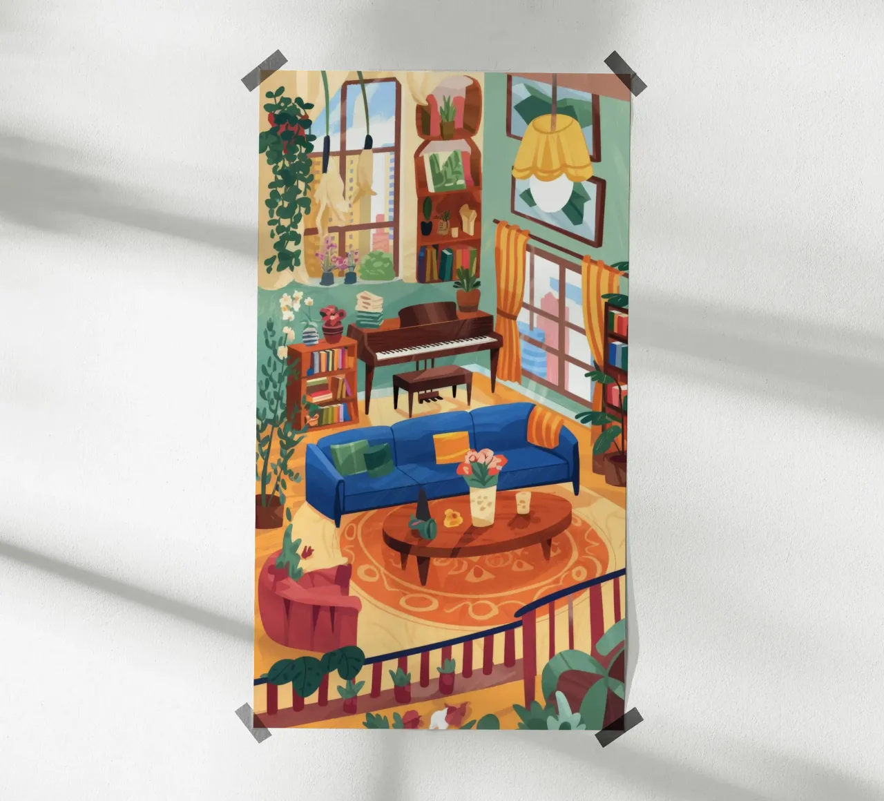 Interni di casa di charme poster da Fine Sanctuary