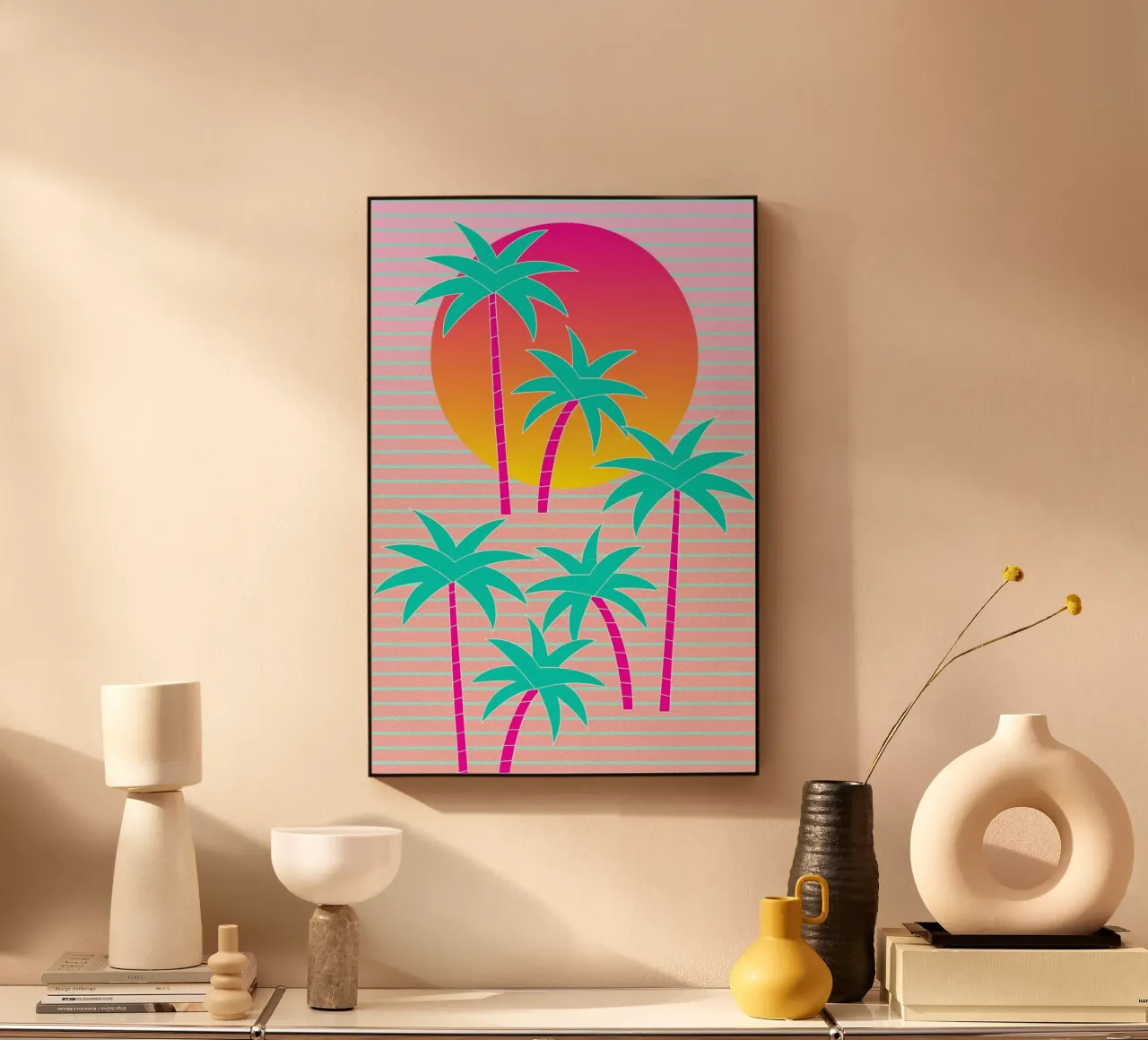 Hello Miami Sunset plexiglass da SilverPegasus