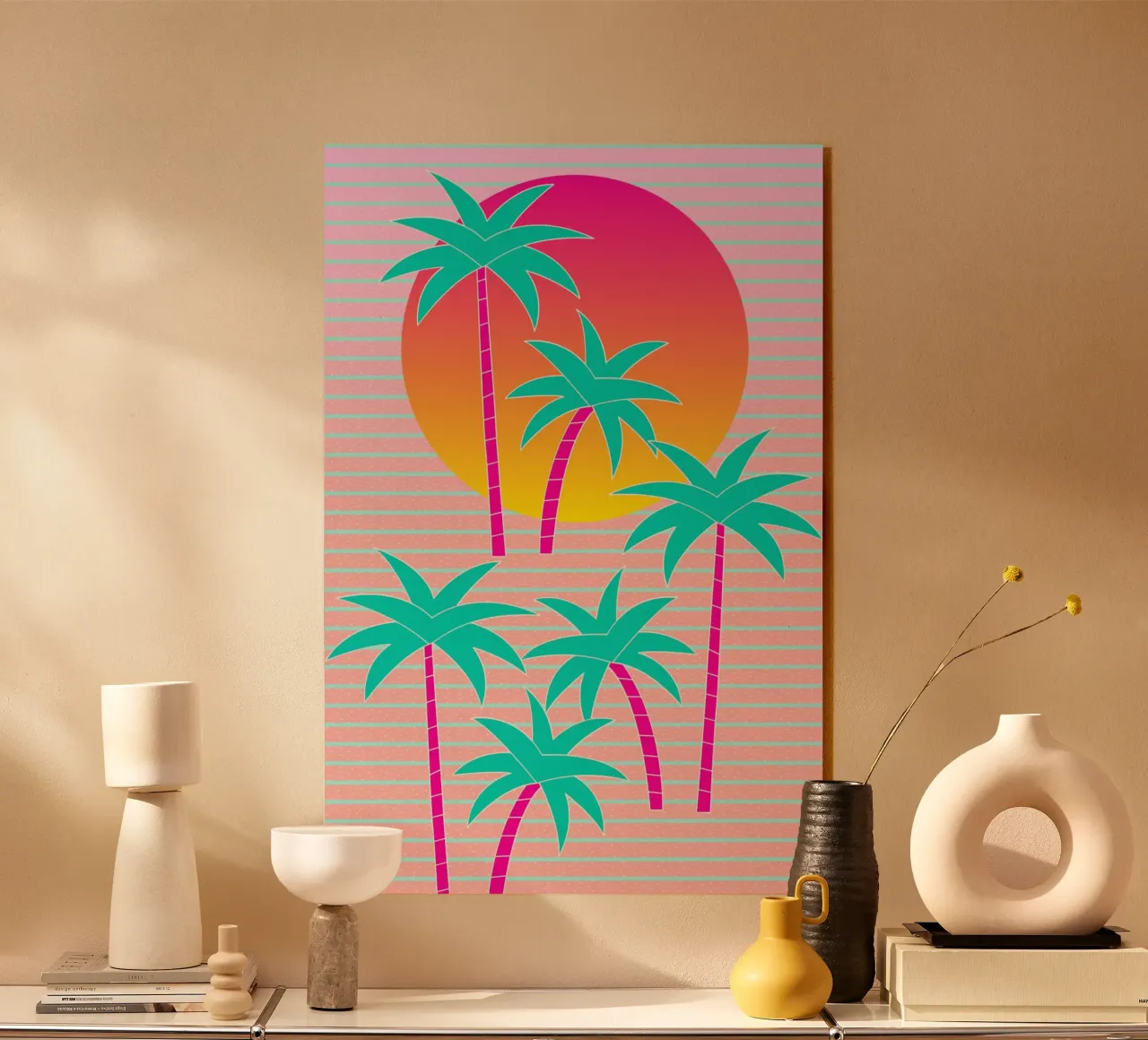 Hello Miami Sunset plexiglass da SilverPegasus