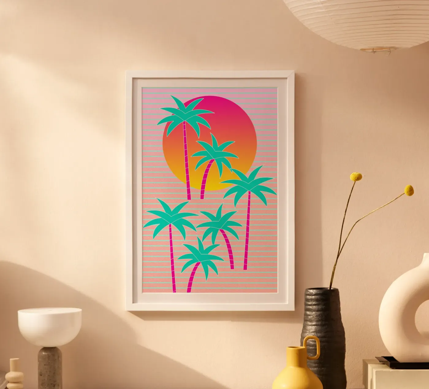 Hello Miami Sunset poster da SilverPegasus