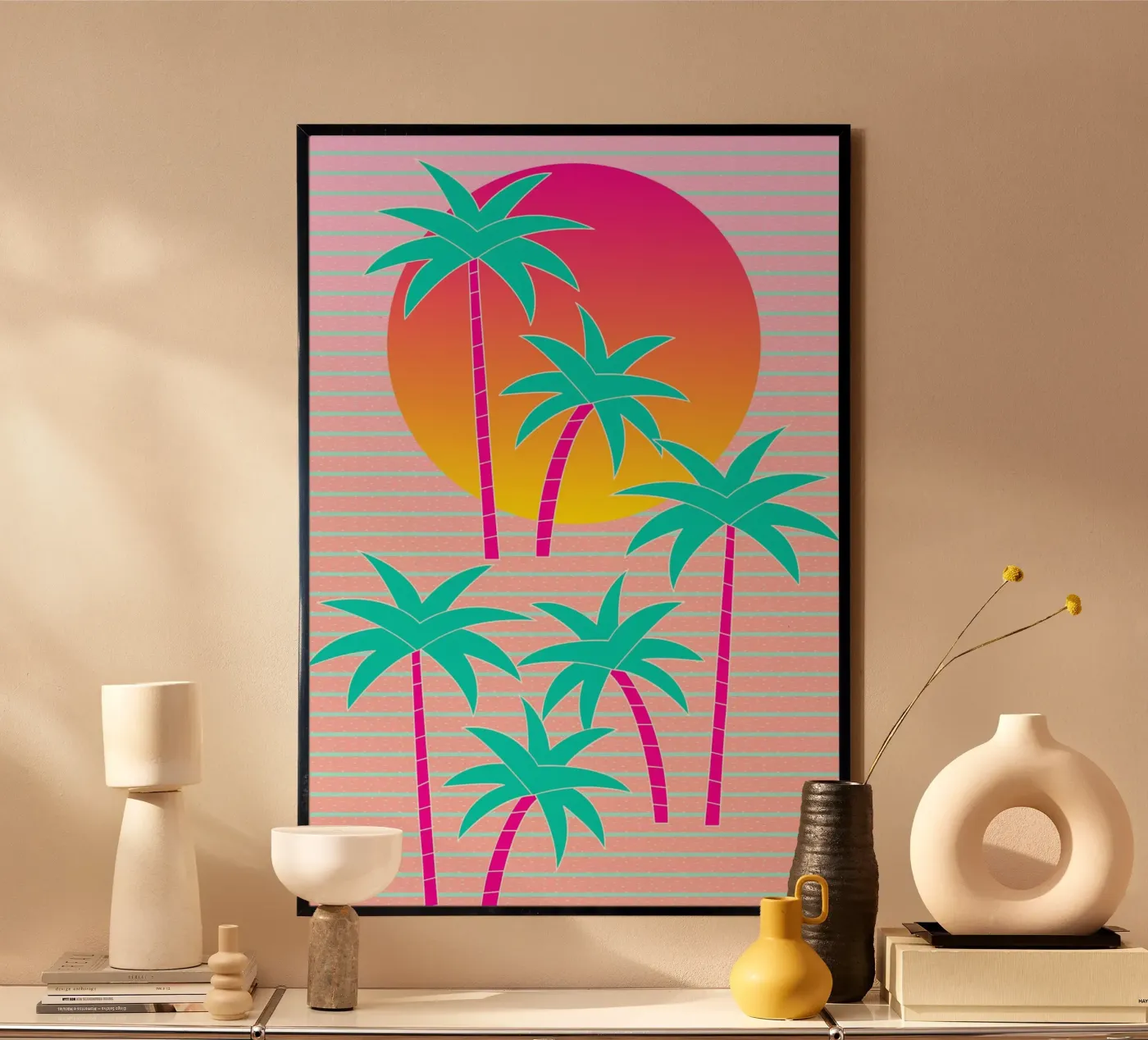 Hello Miami Sunset poster da SilverPegasus